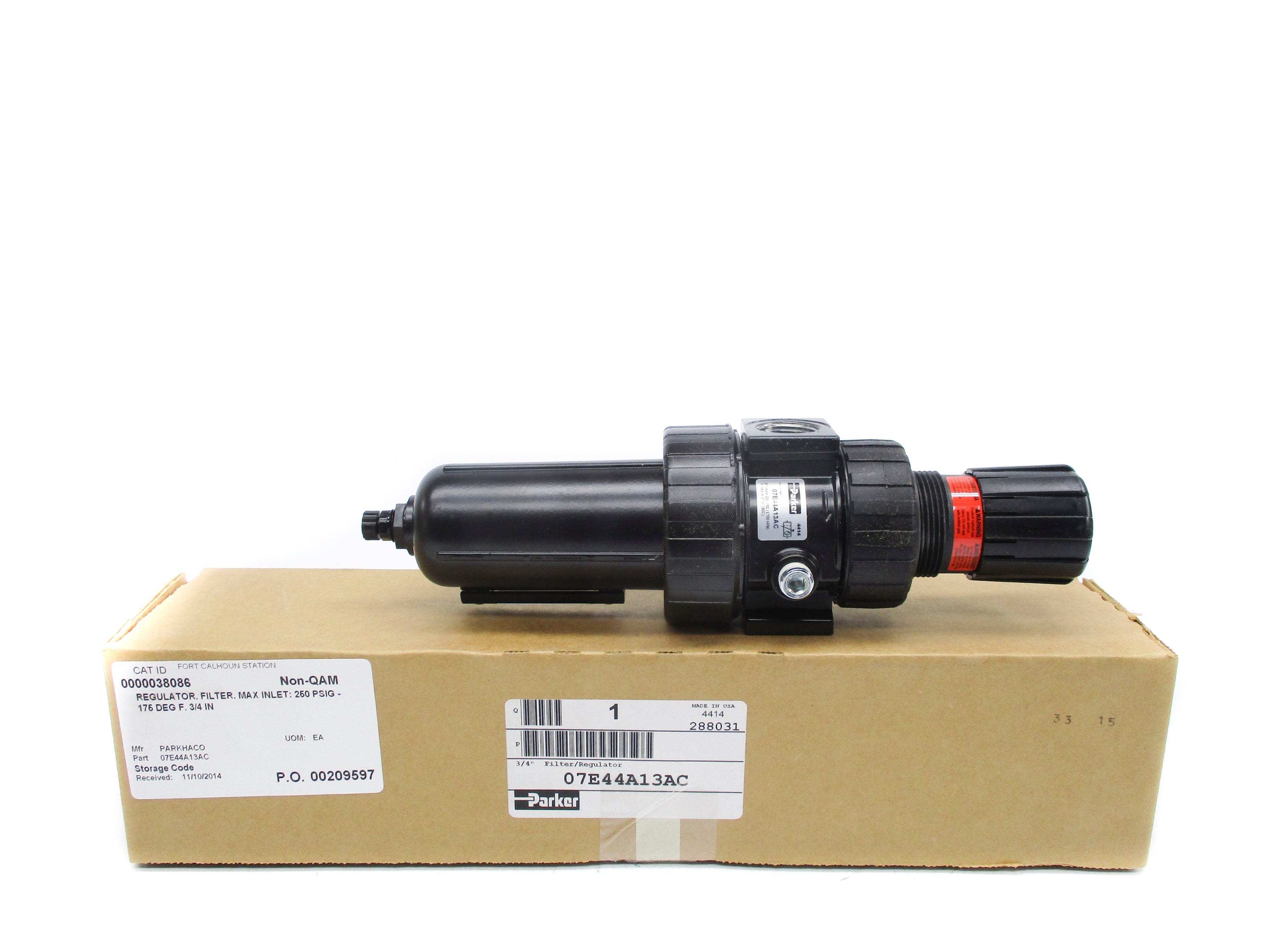 PARKER 07E44A13AC 3/4" NSMP