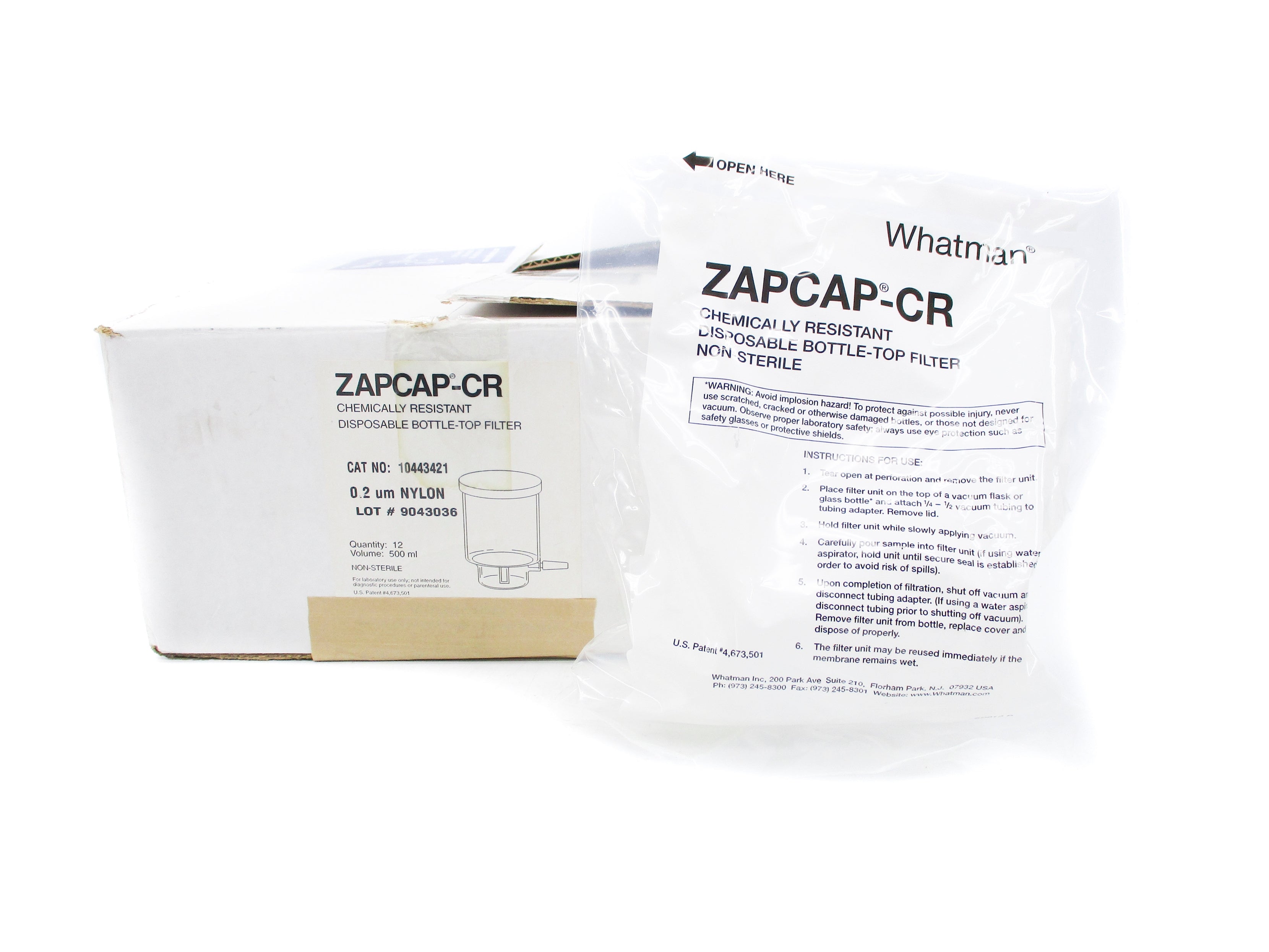 WHATMAN 10443421 (PKG OF 12) NSMP
