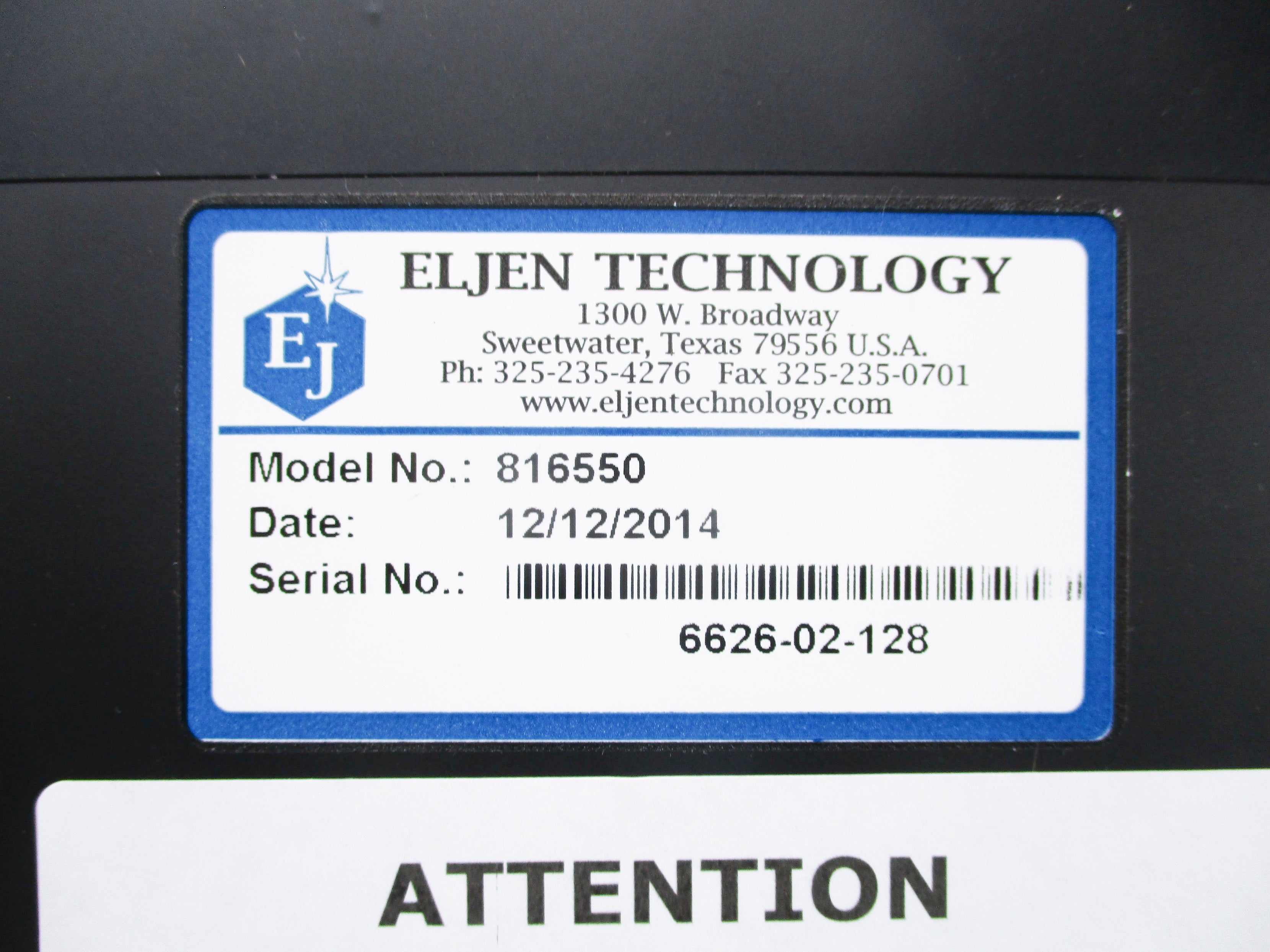 ELJEN TECHNOLOGY 816550 NSNP