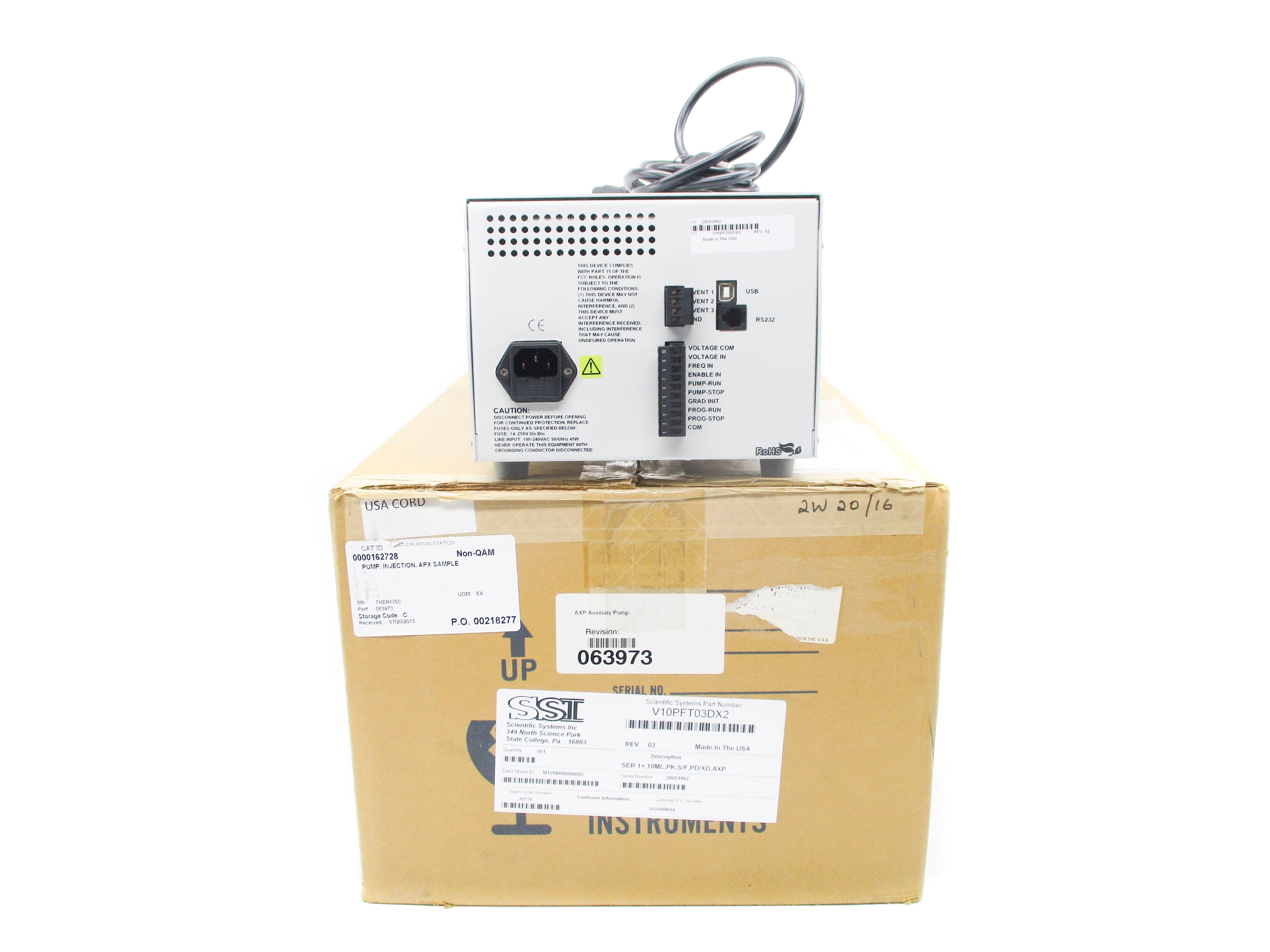 SCIENTIFIC SYSTEMS V10PFT03DX2 NSMP