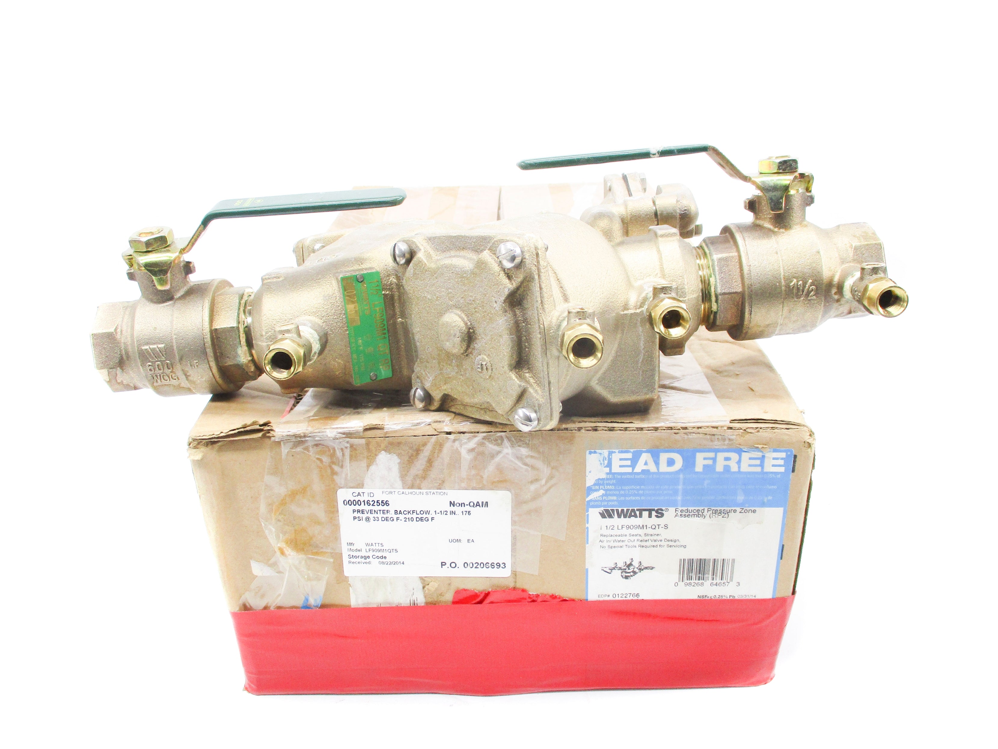 WATTS LF909M1-QT-S 1 1/2 NSMP