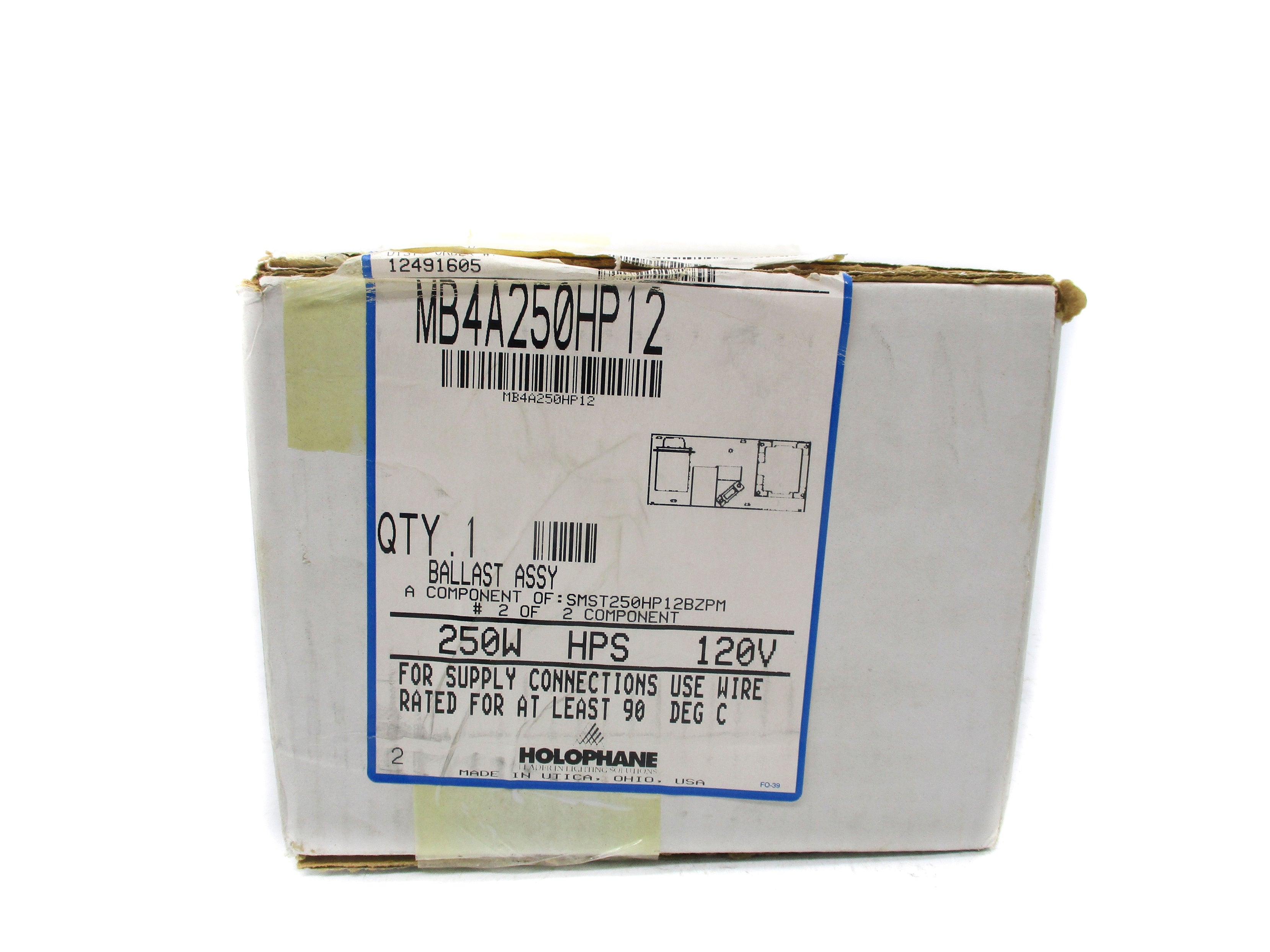 HOLOPHANE MB4A250HP12 NSMP