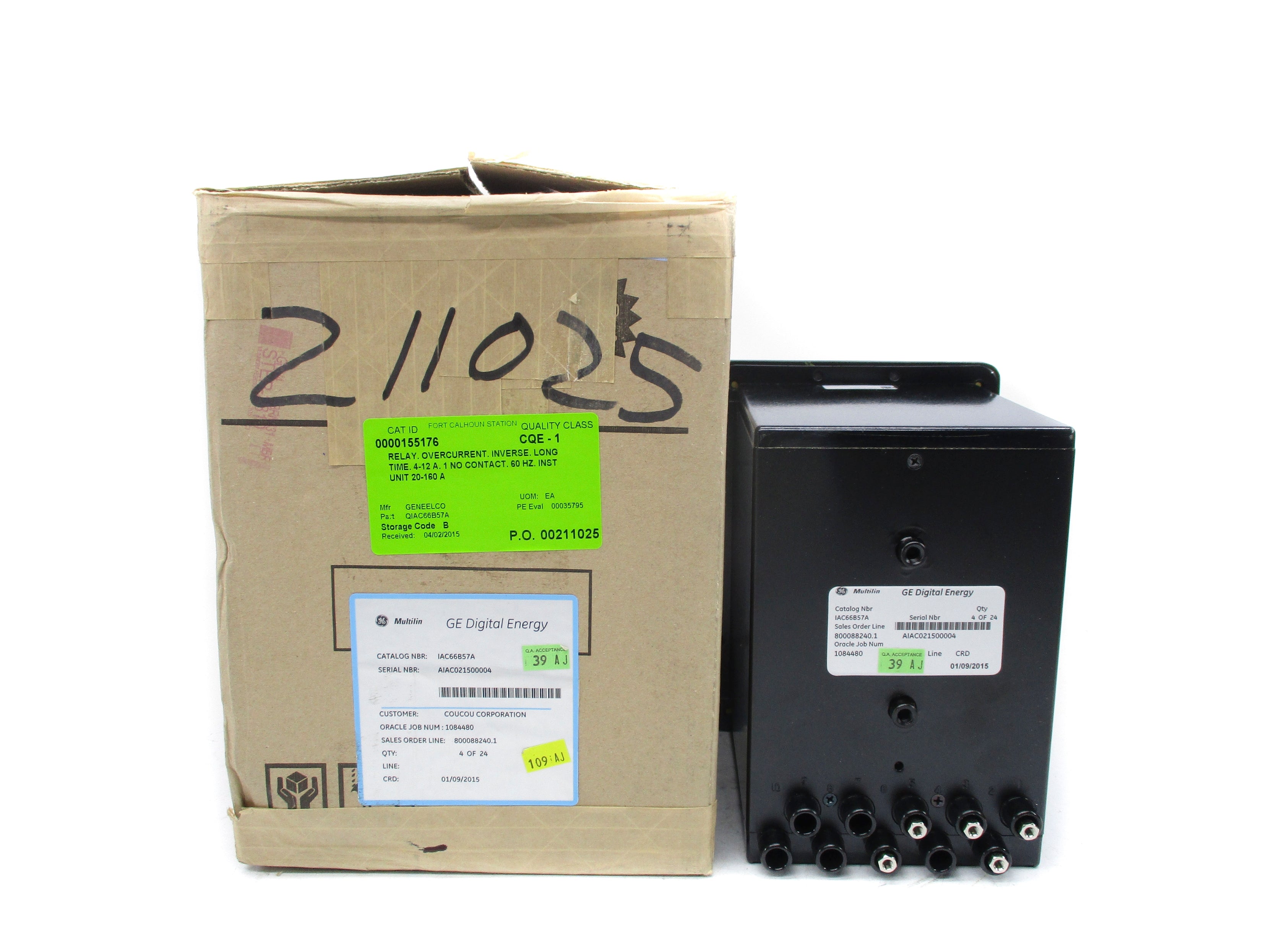 GENERAL ELECTRIC IAC66B57A 4-12A NSMP