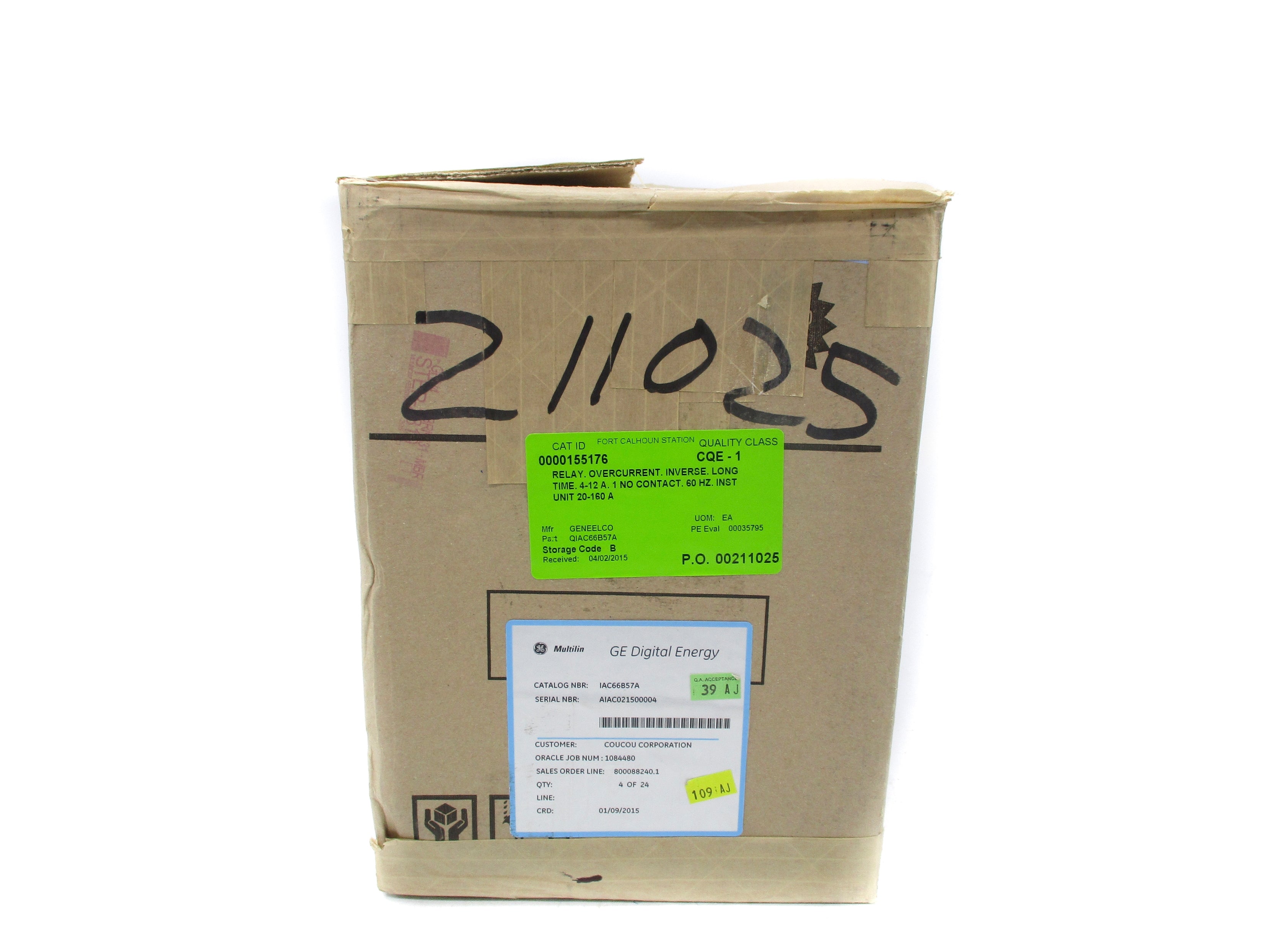 GENERAL ELECTRIC IAC66B57A 4-12A NSMP