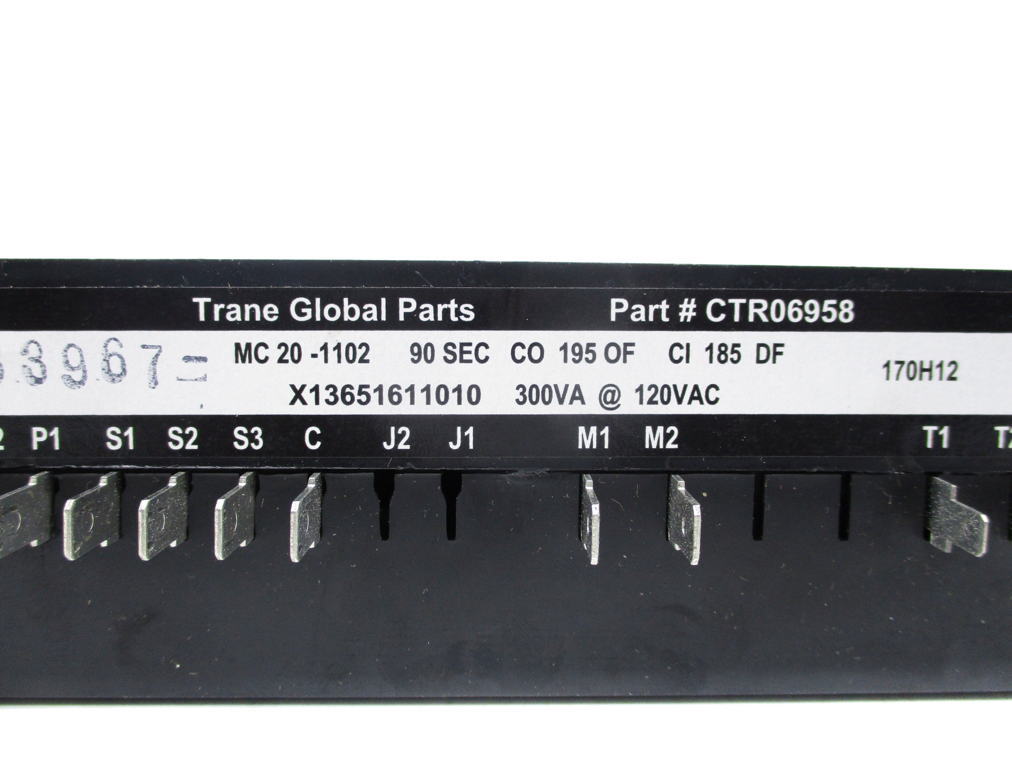 TRANE CTR06958 120VAC UNMP
