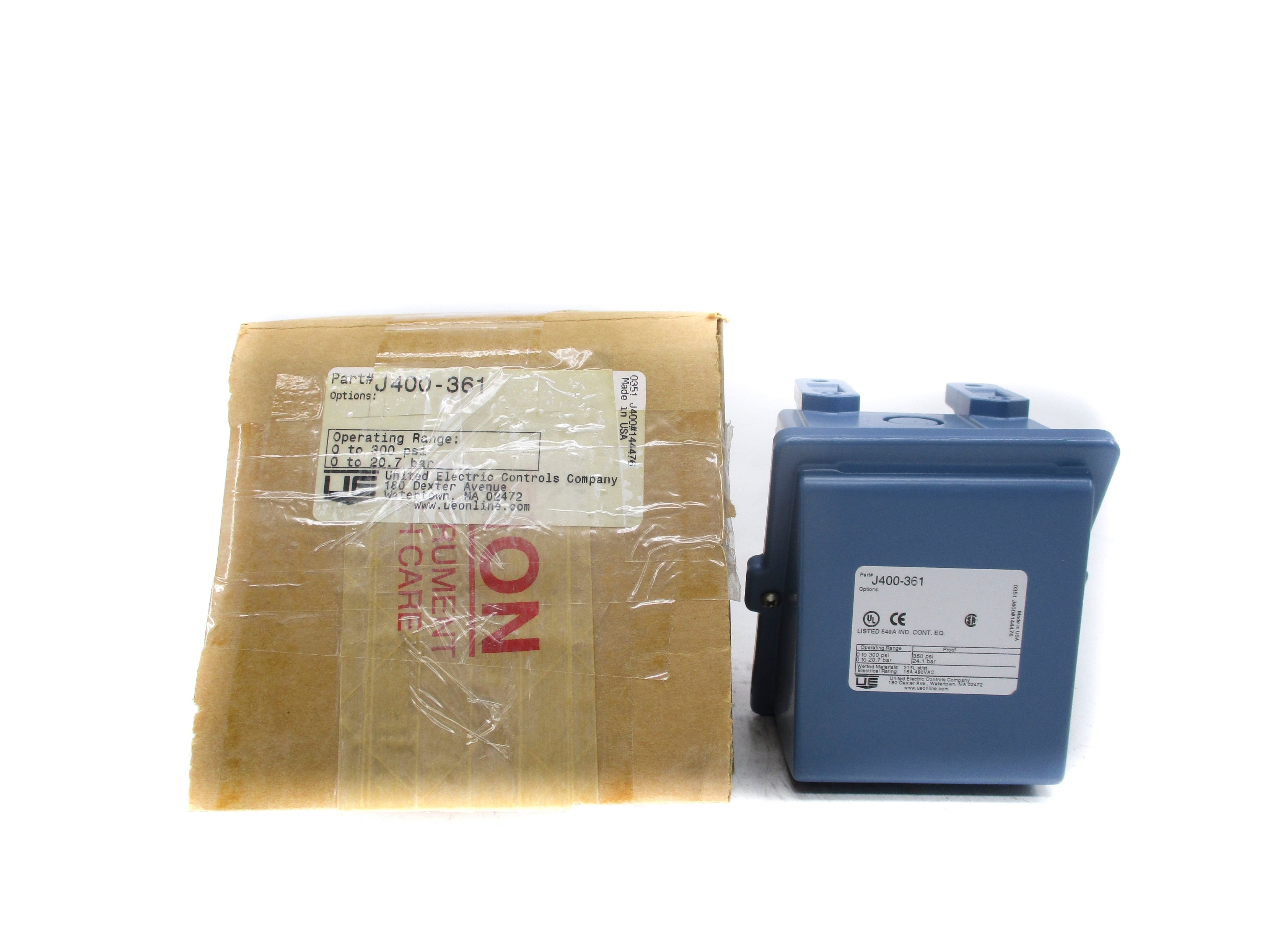 UNITED ELECTRIC J400-361 NSMP