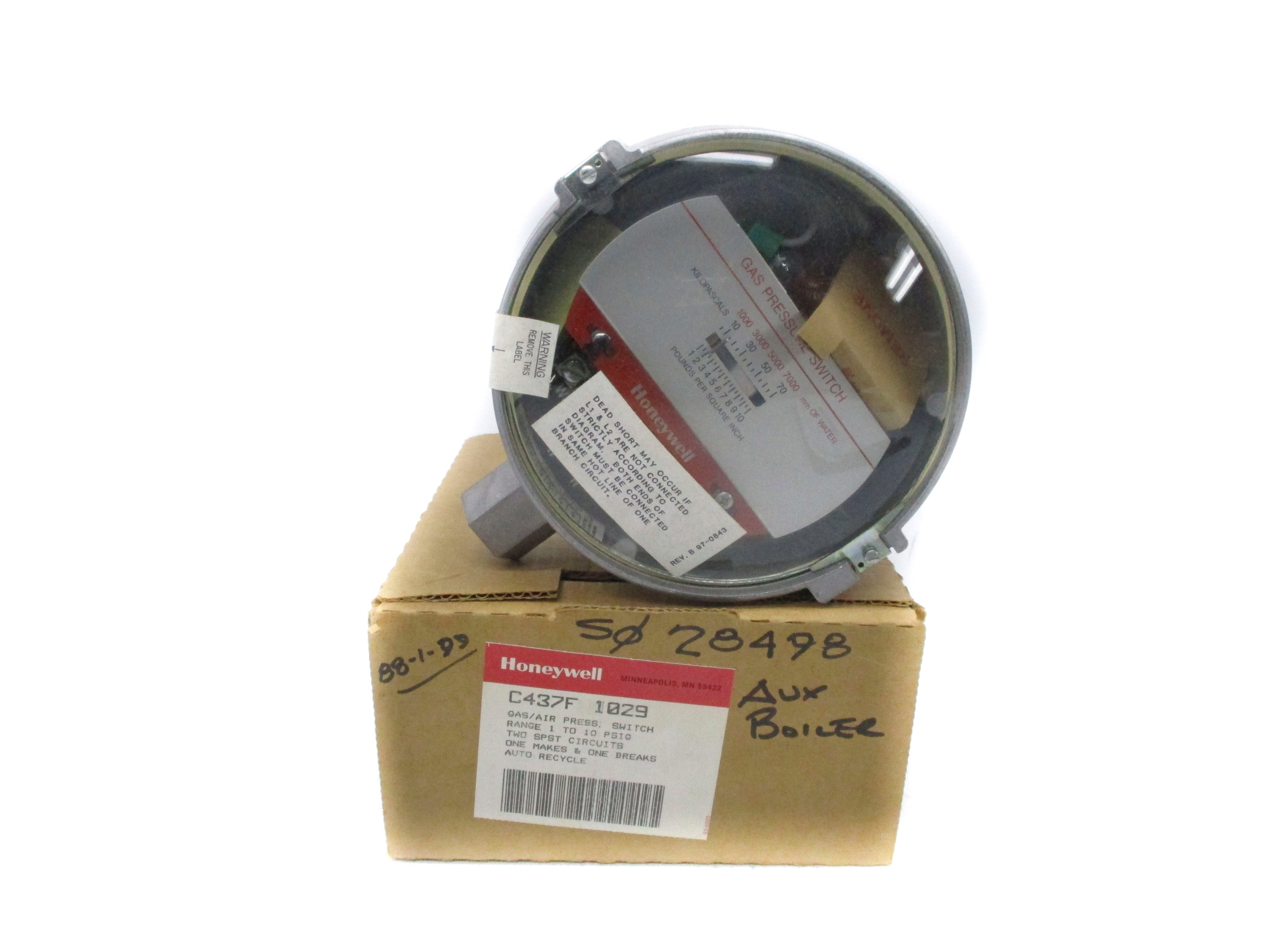 HONEYWELL C437F1029 1-10PSI NSMP
