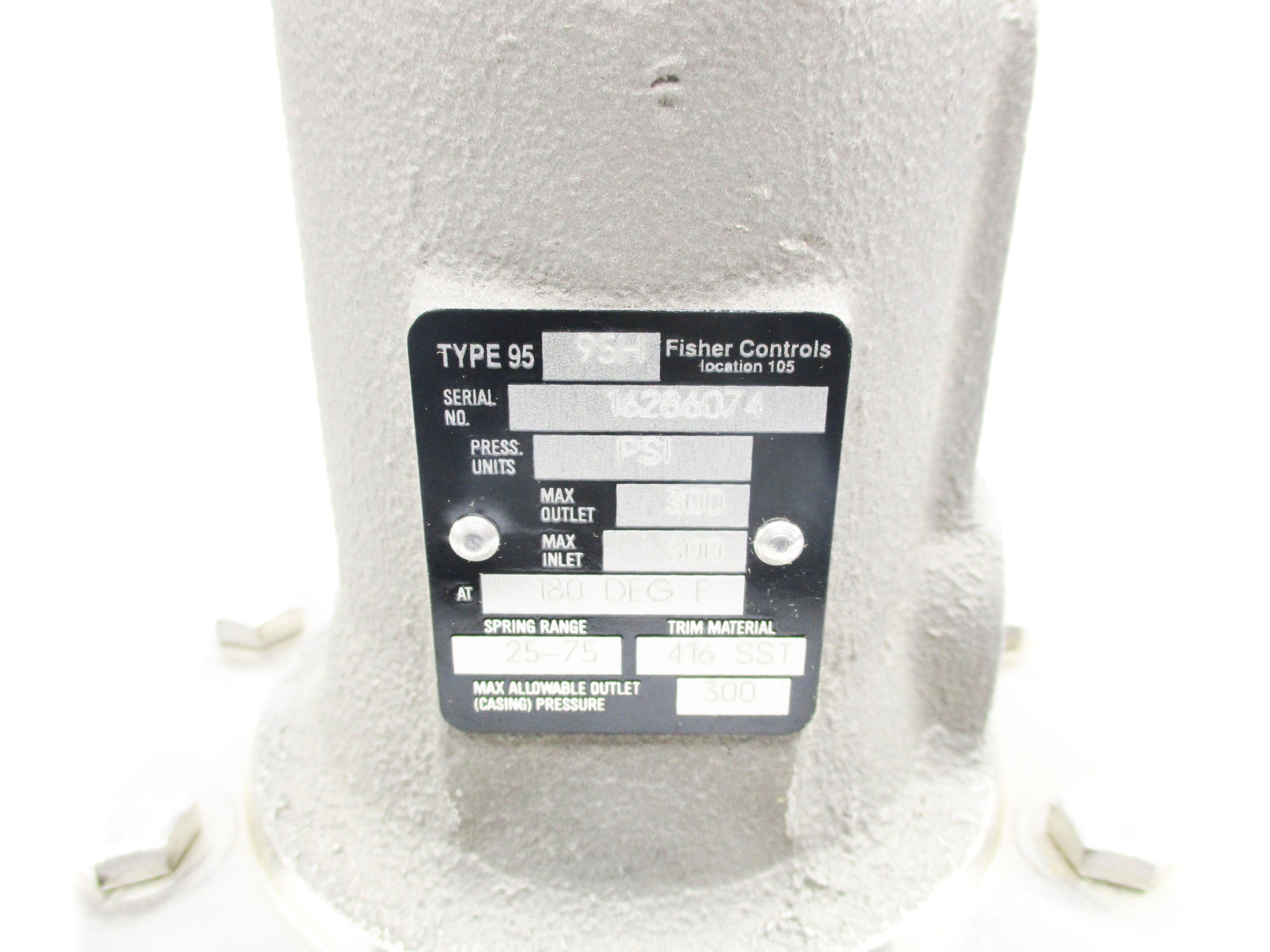 FISHER CONTROLS 95H 300PSI NSNP