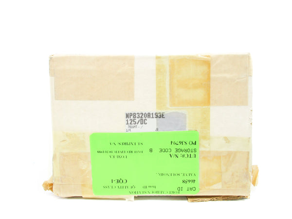 ASCO NP8320A193E 125VDC 1/4" NSMP