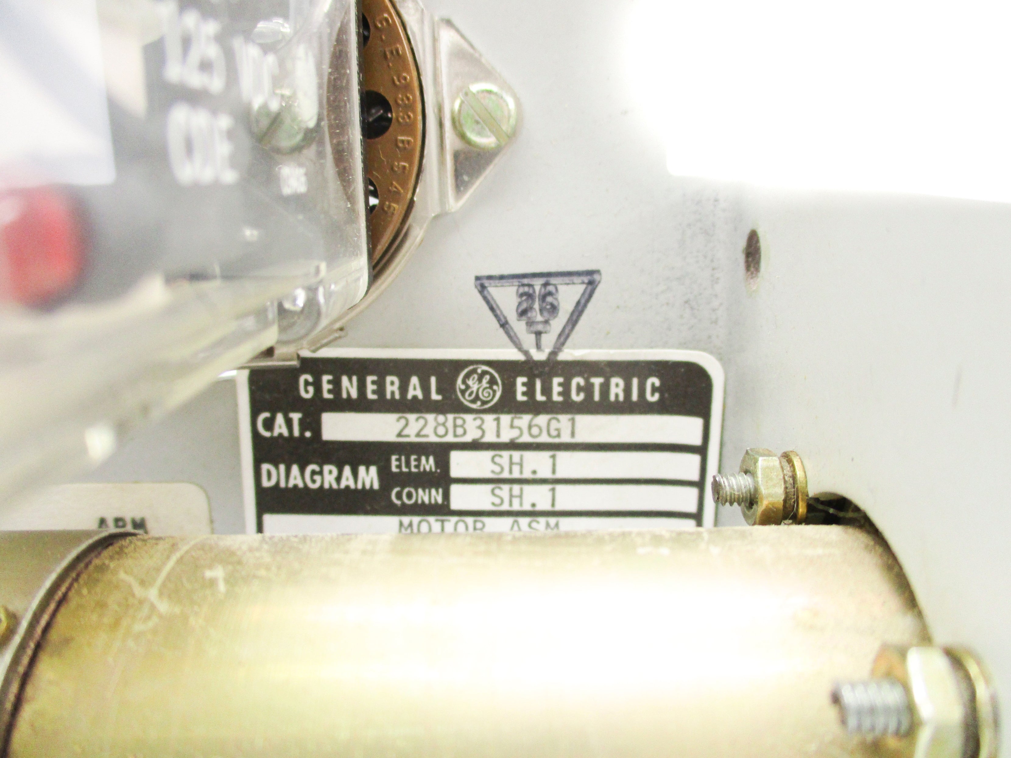 GENERAL ELECTRIC 228B3156G1 UNMP