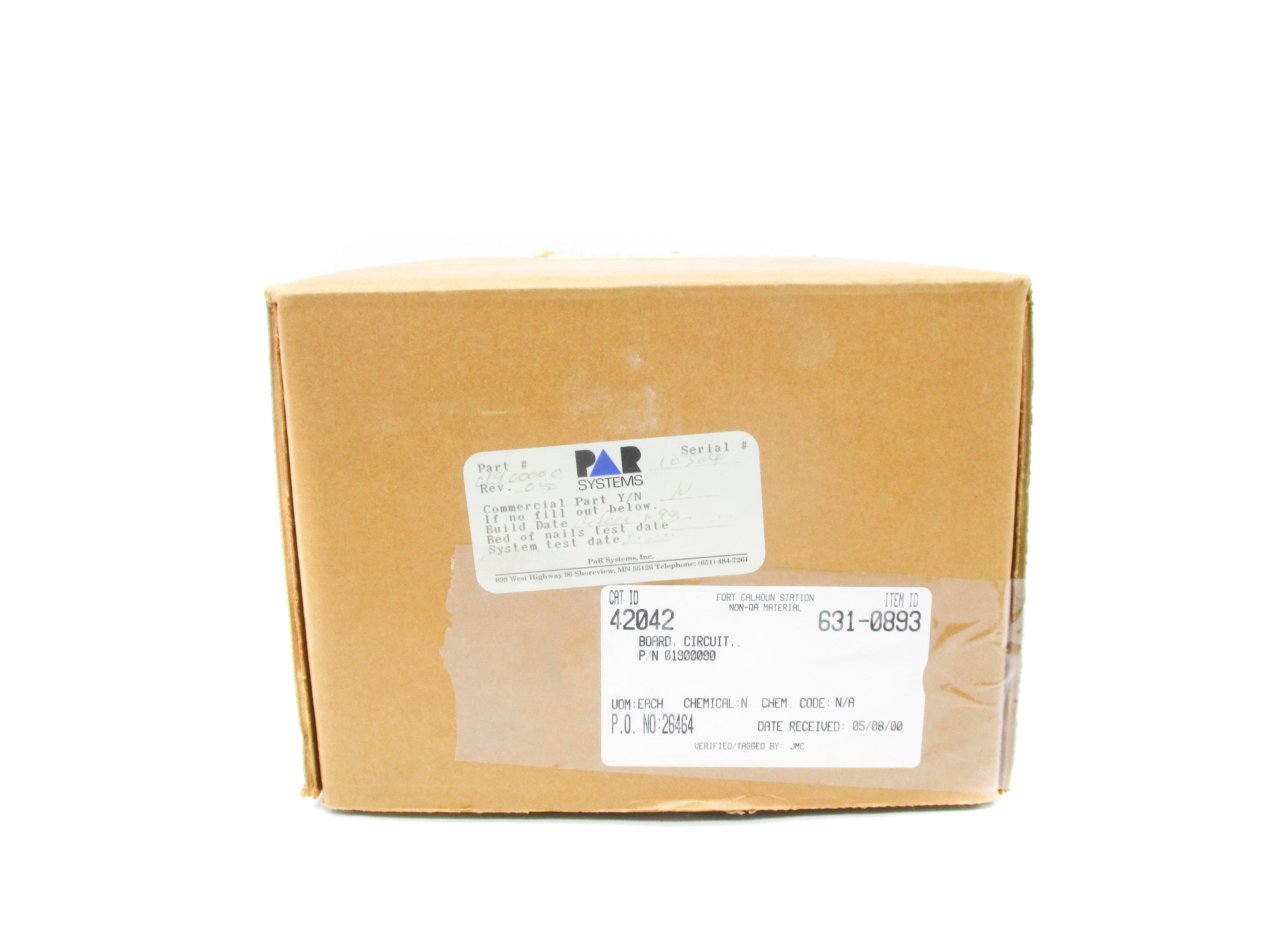 PAR SYSTEMS 01900000 NSMP