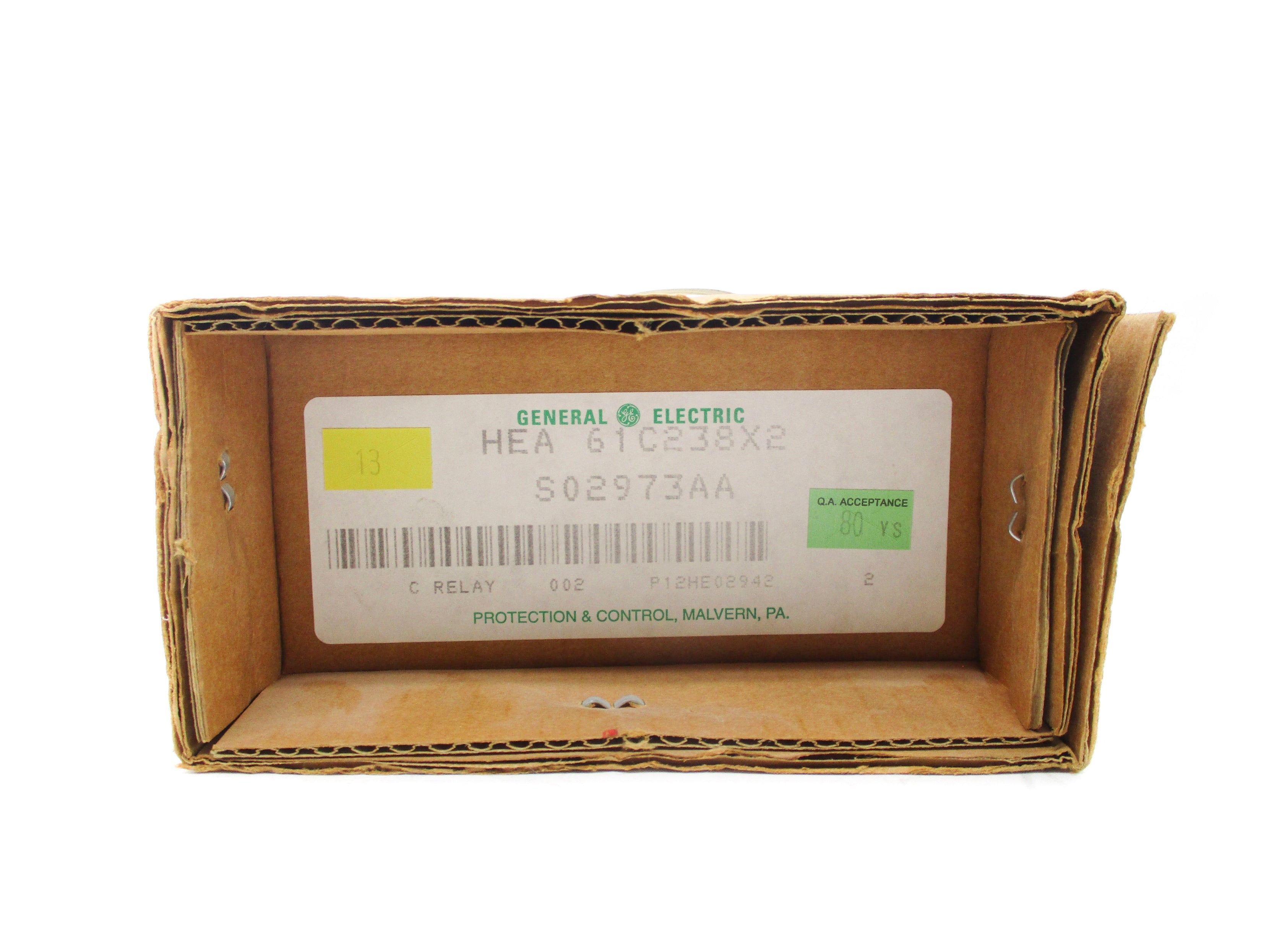 GENERAL ELECTRIC 12HEA61C238X2 125V NSMP