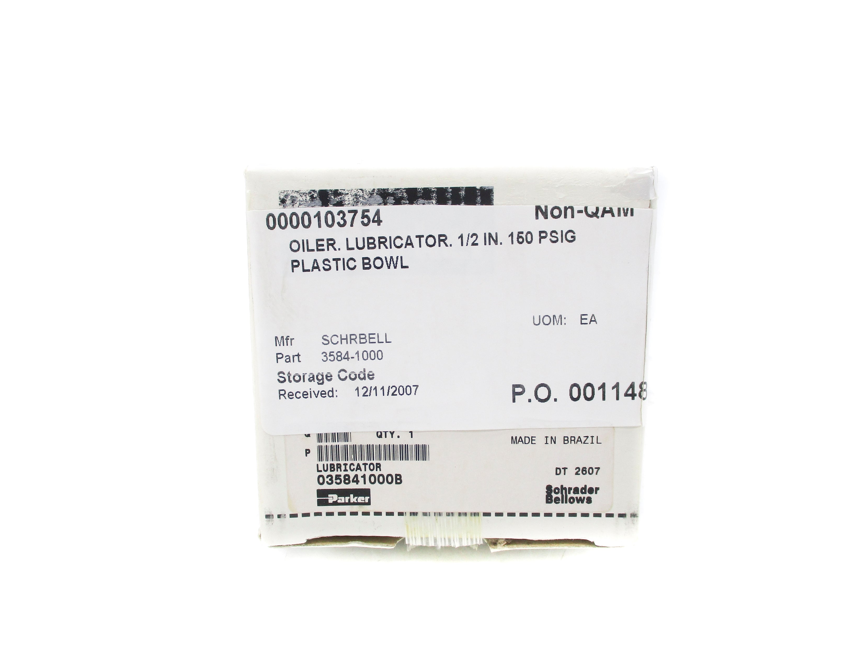 PARKER 035841000B 150PSI NSMP