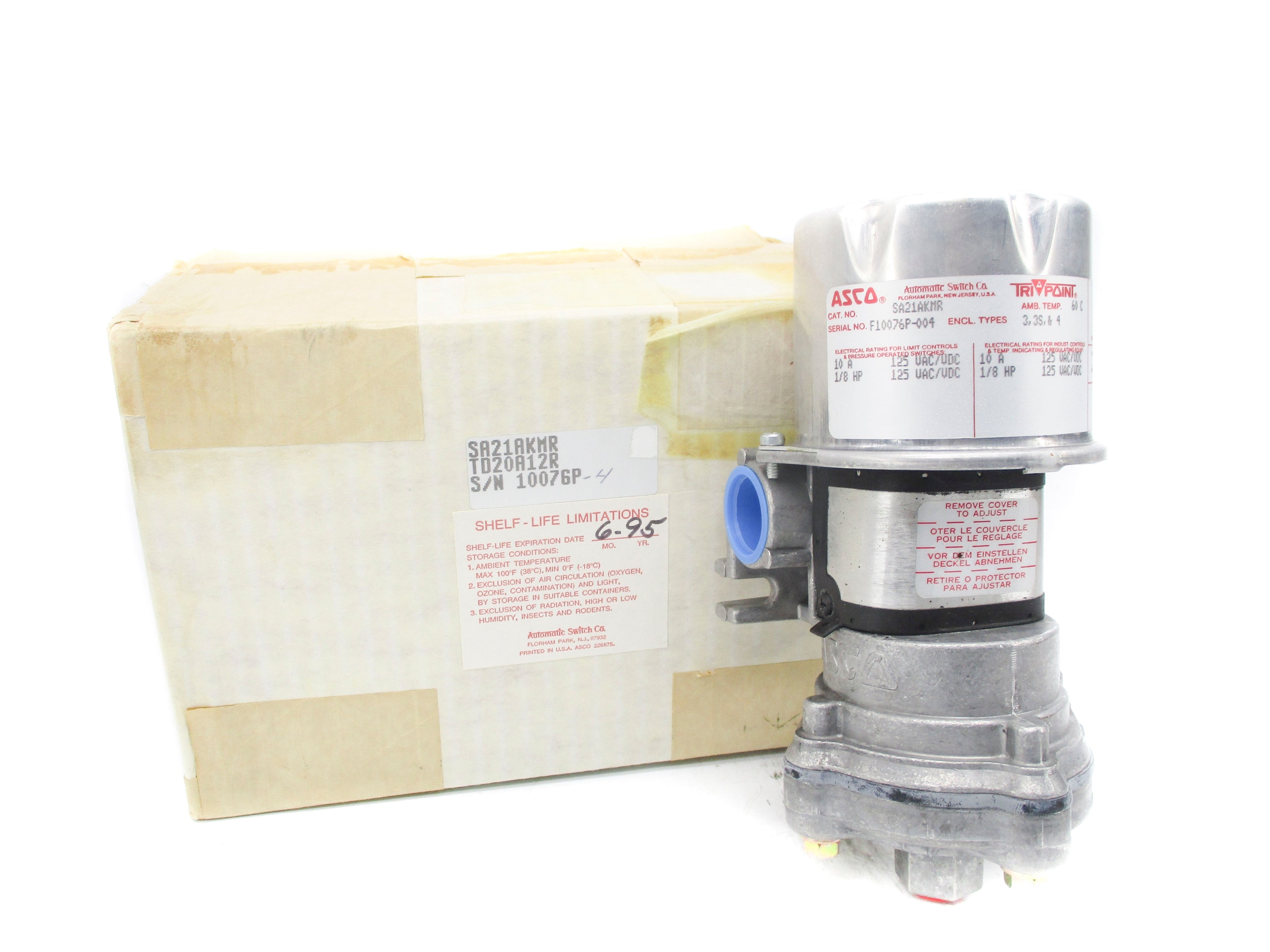 ASCO SA21AKMR 125V NSMP