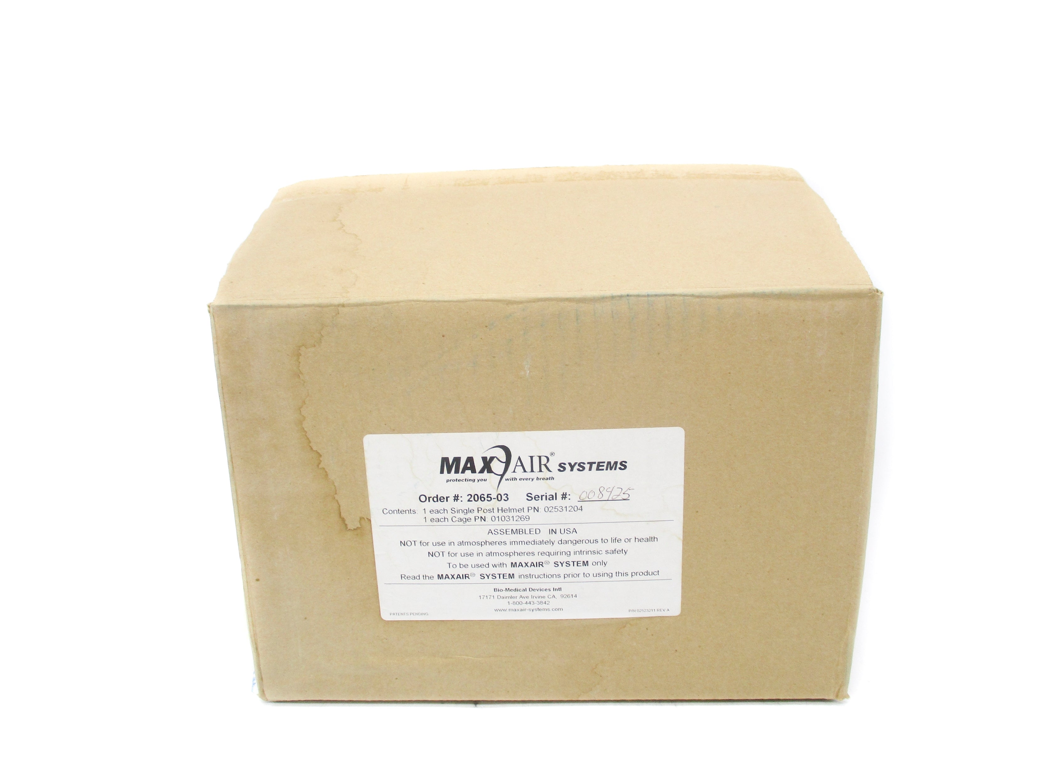 MAX AIR-SYSTEM 02531204 01031269 NSMP