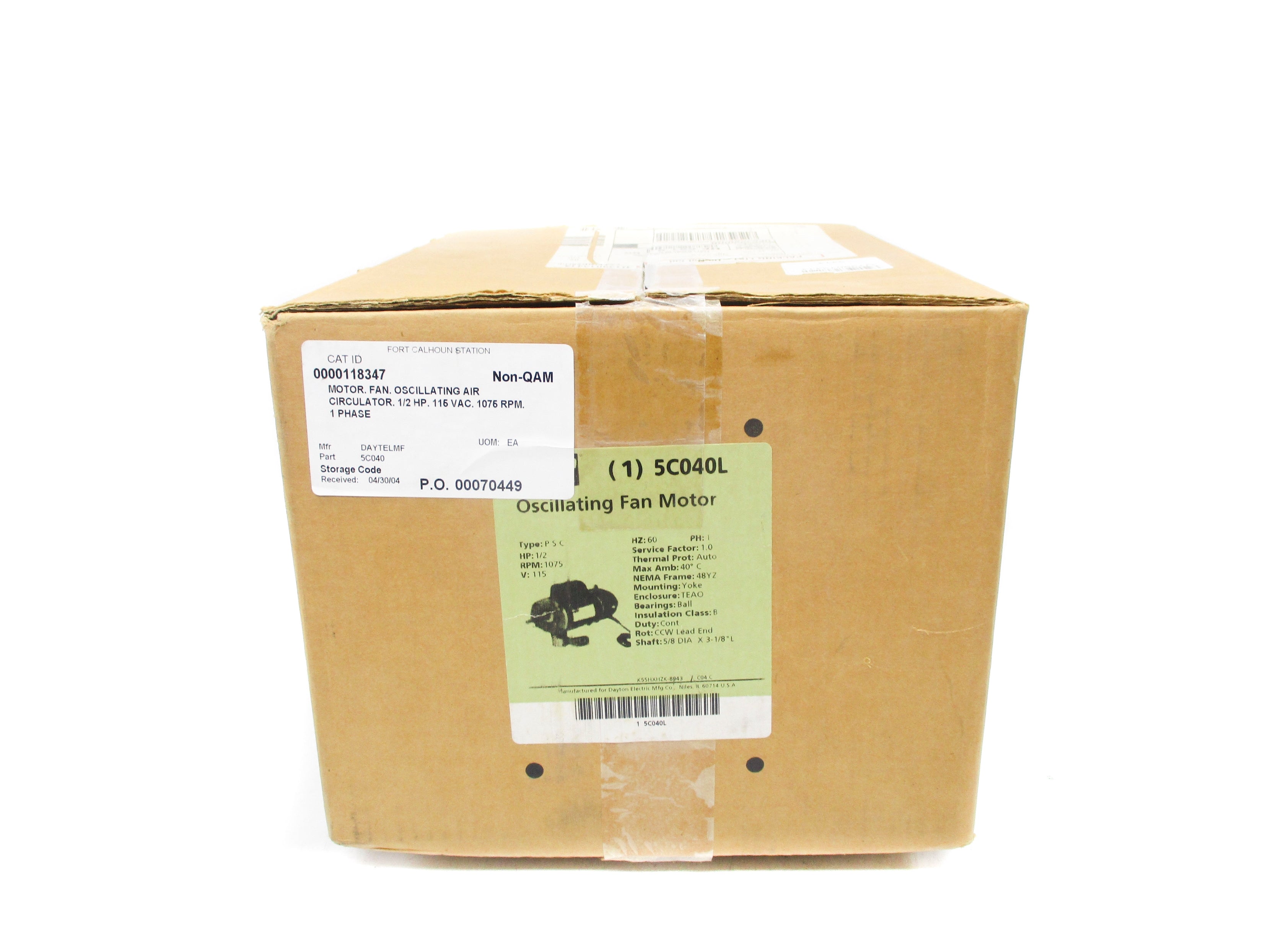 DAYTON 5C040L NSMP