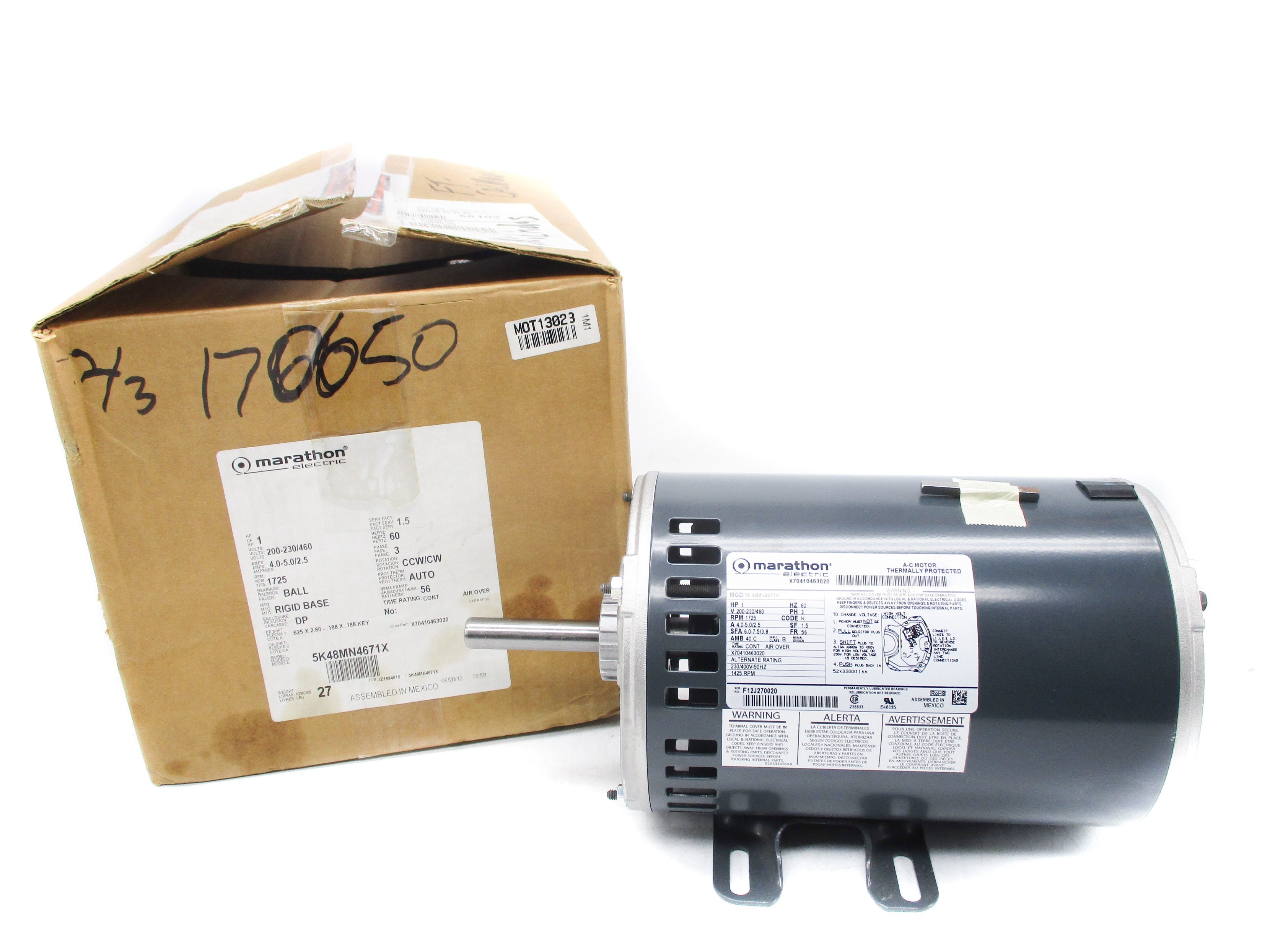 MARATHON ELECTRIC 5K48MN4671X NSMP