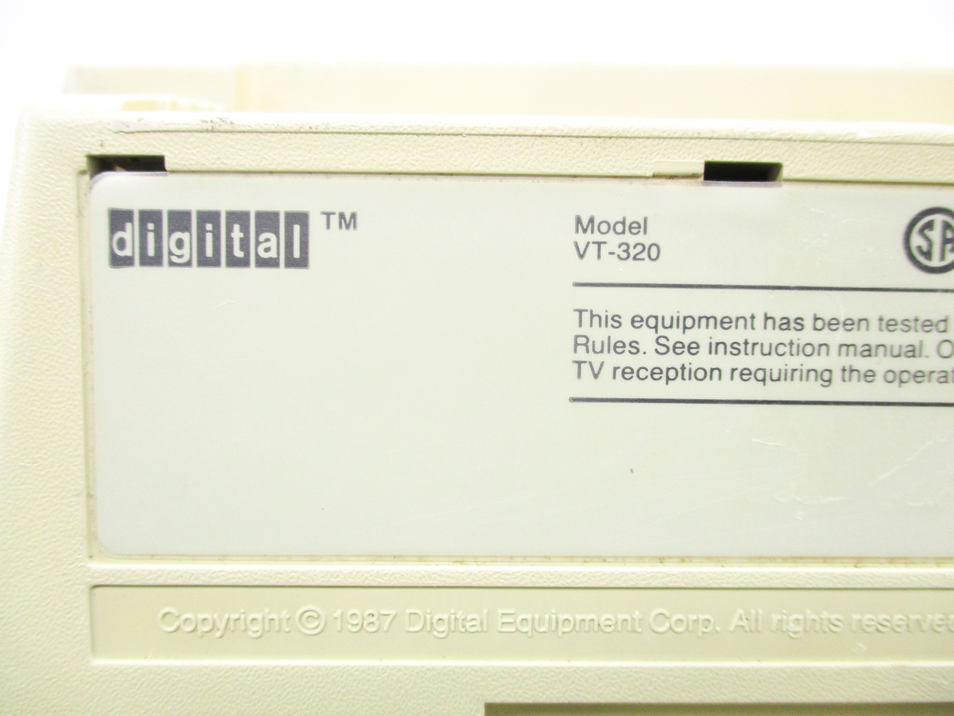 DIGITAL VT-320 NSNP