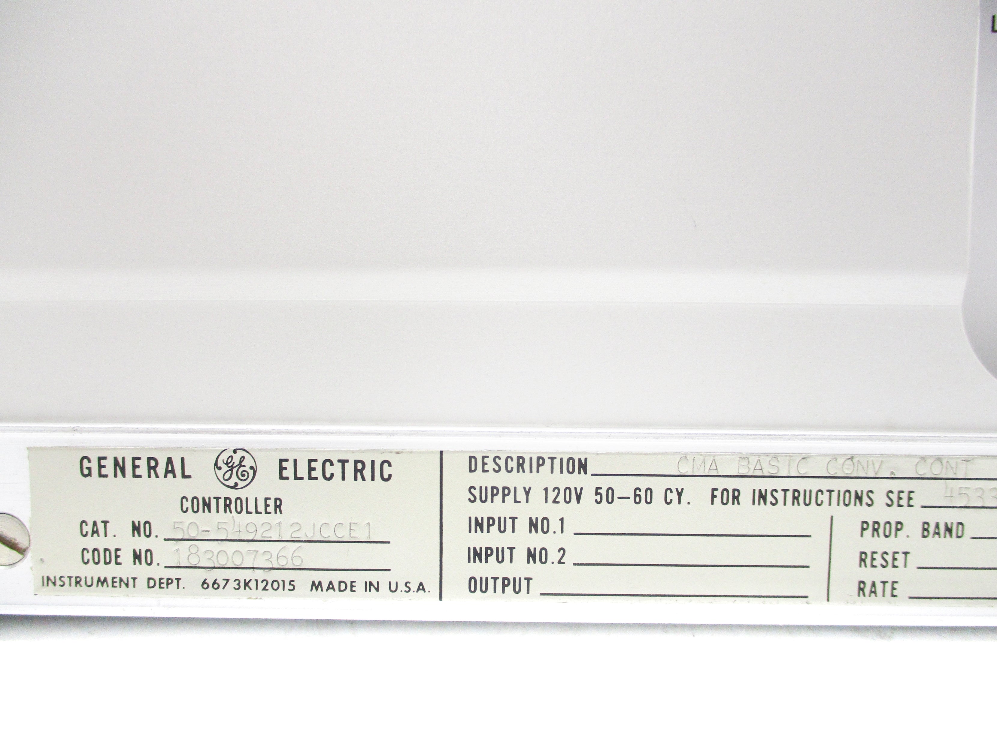 GENERAL ELECTRIC 50-549212JCCE1 NSNP