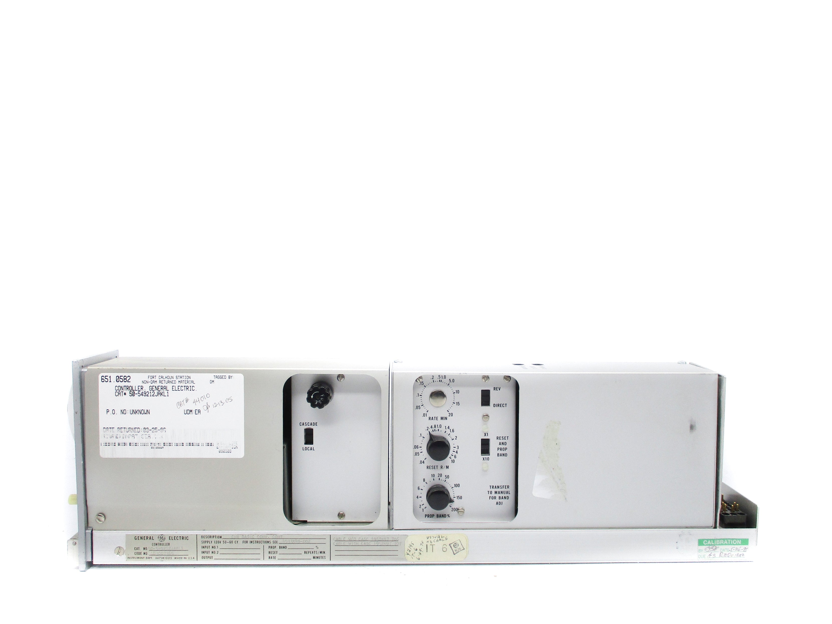 GENERAL ELECTRIC 50-549212JAKL1 NSNP
