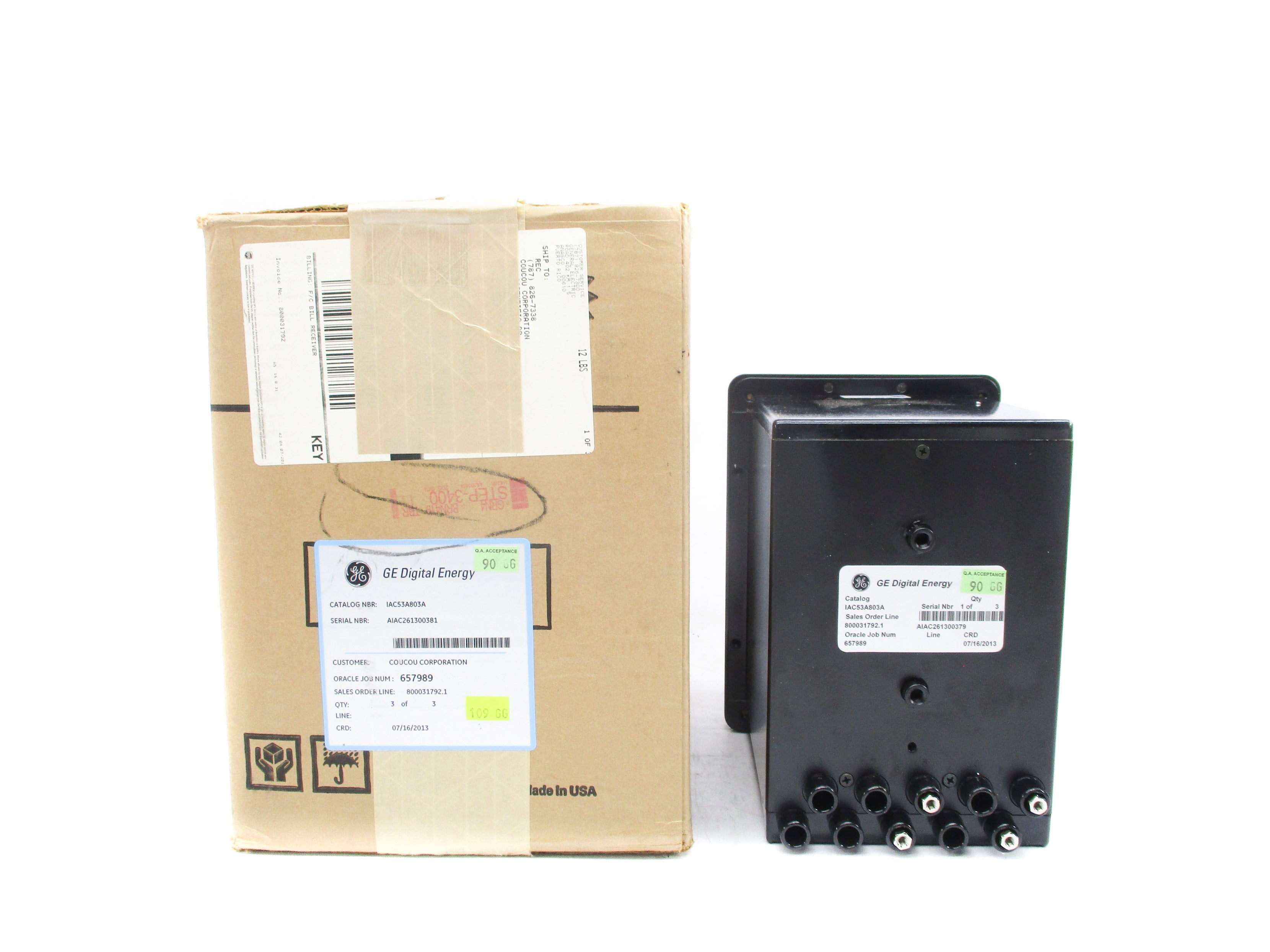 GENERAL ELECTRIC IAC53A803A 1.5-12.0A NSMP