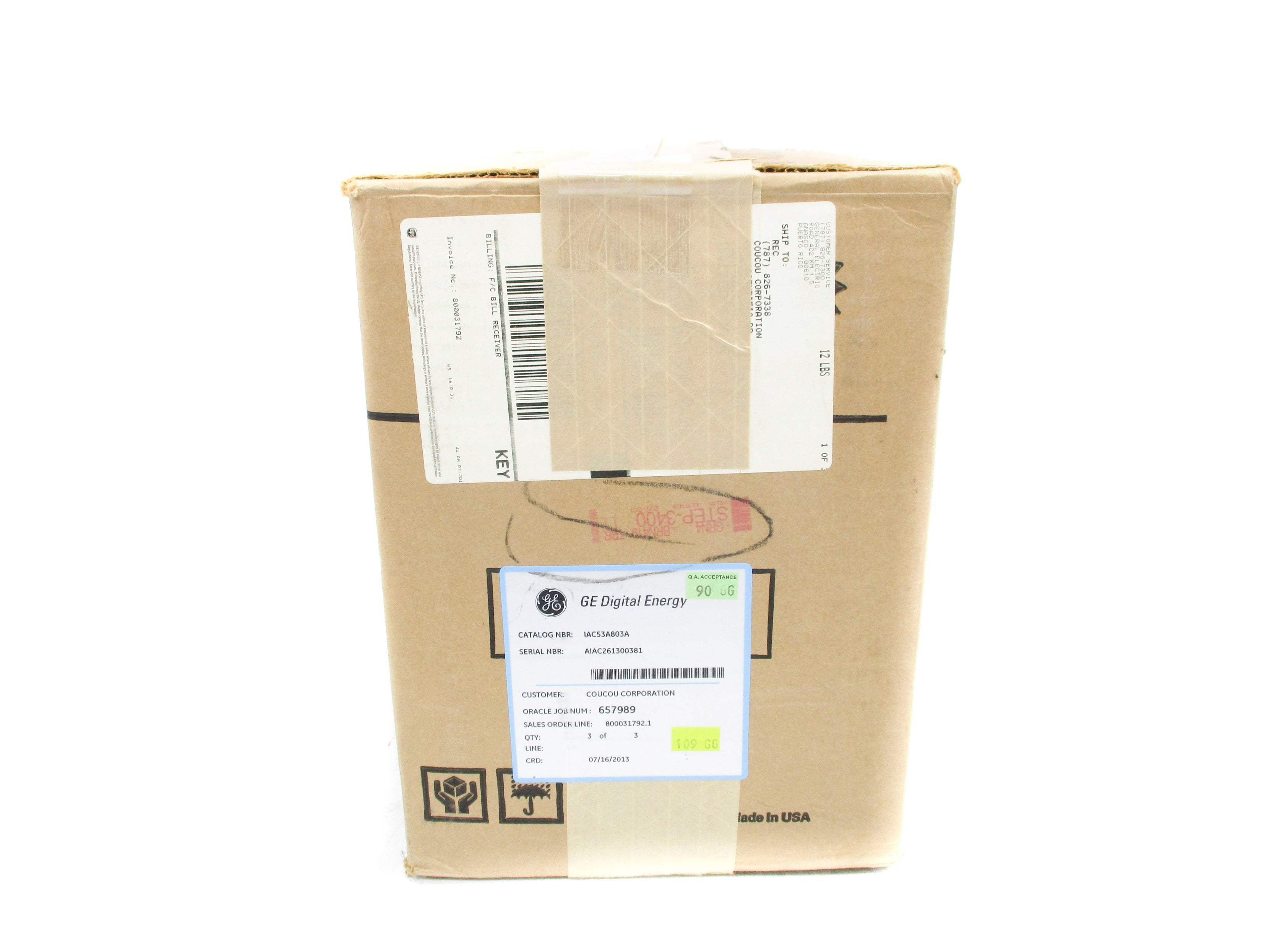 GENERAL ELECTRIC IAC53A803A 1.5-12.0A NSMP