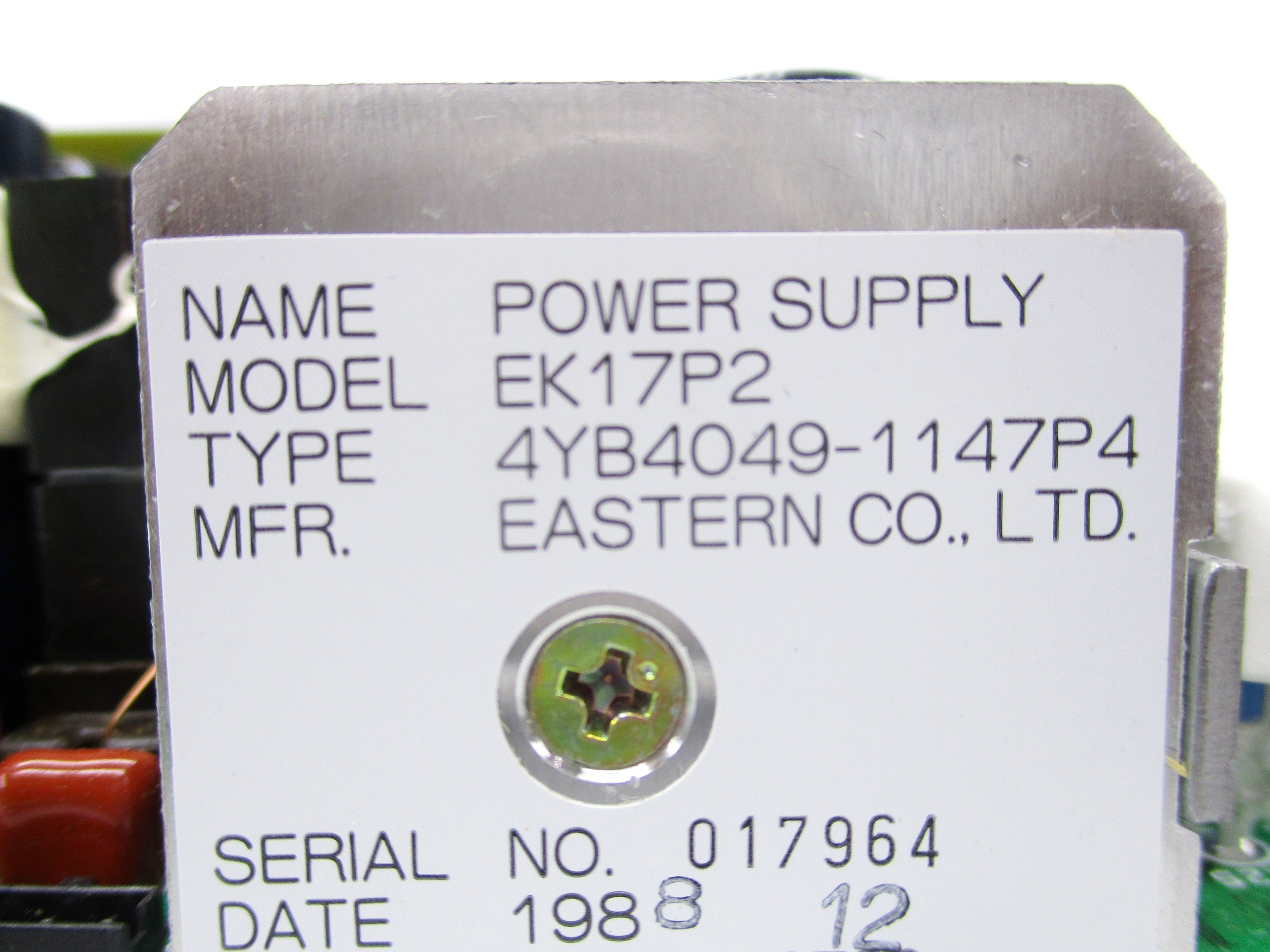EASTERN EK17P2 NSNP