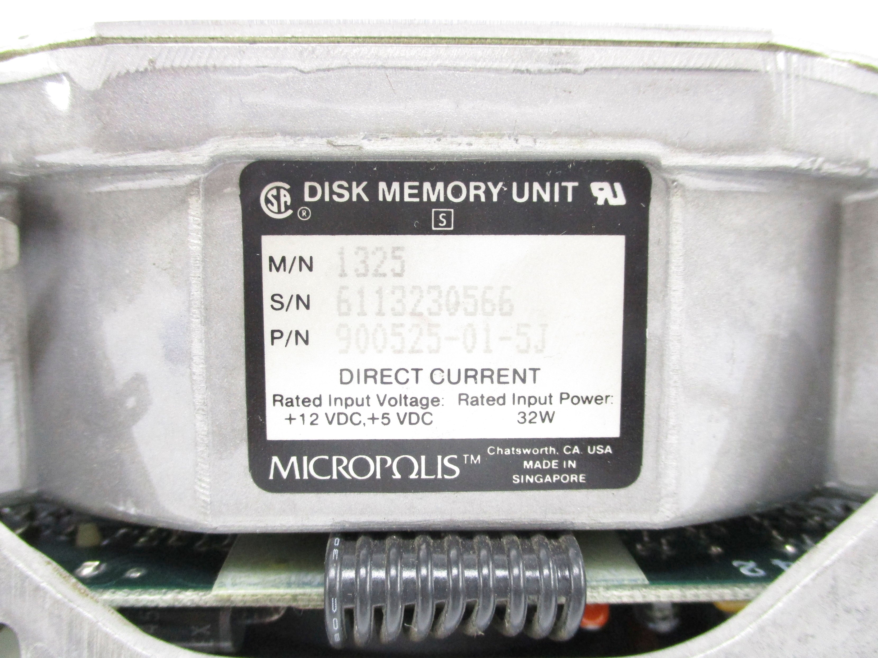 MICROPOLIS 900525-01-5J UNMP