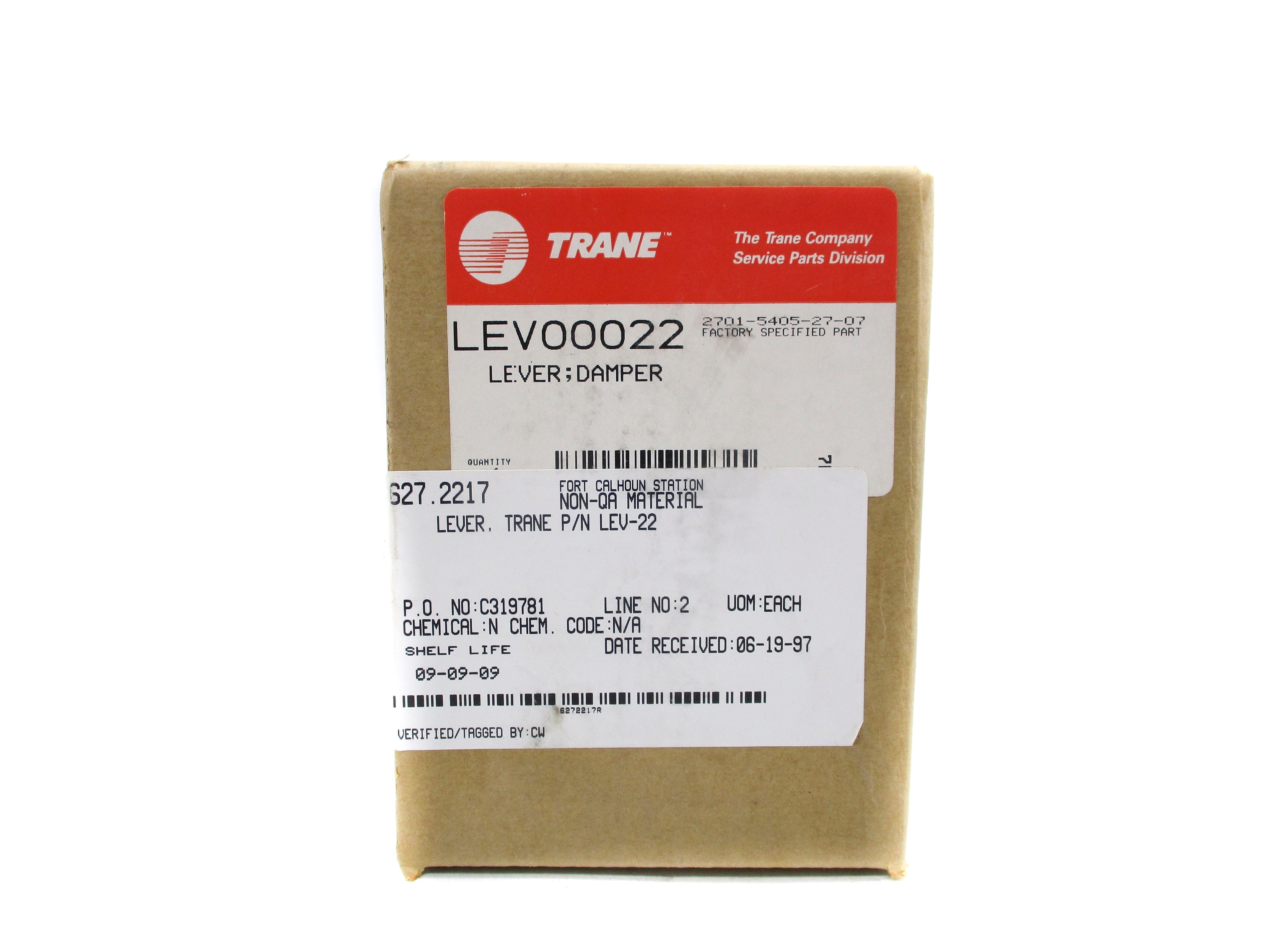 TRANE LEV00022 NSFS