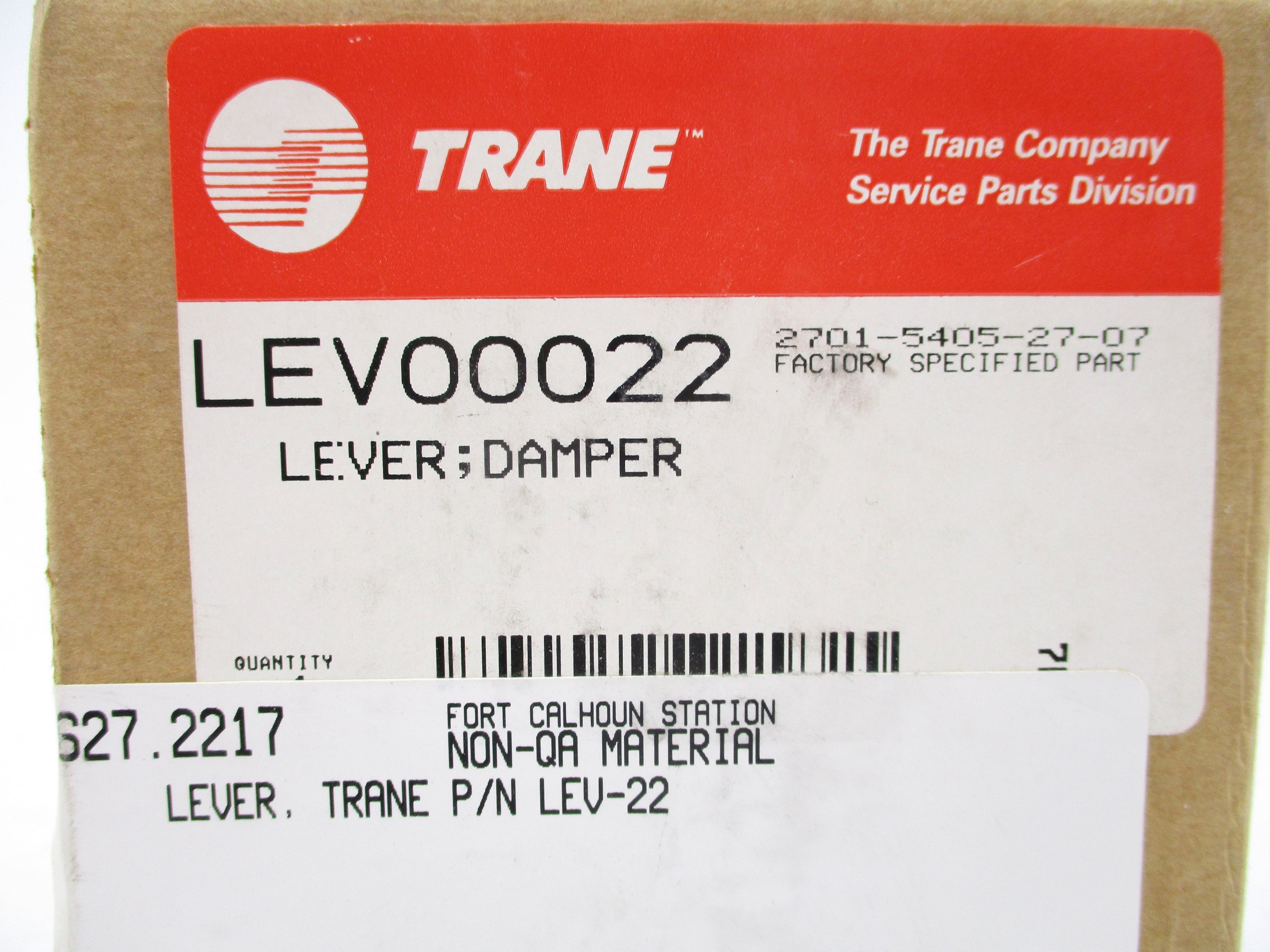 TRANE LEV00022 NSFS