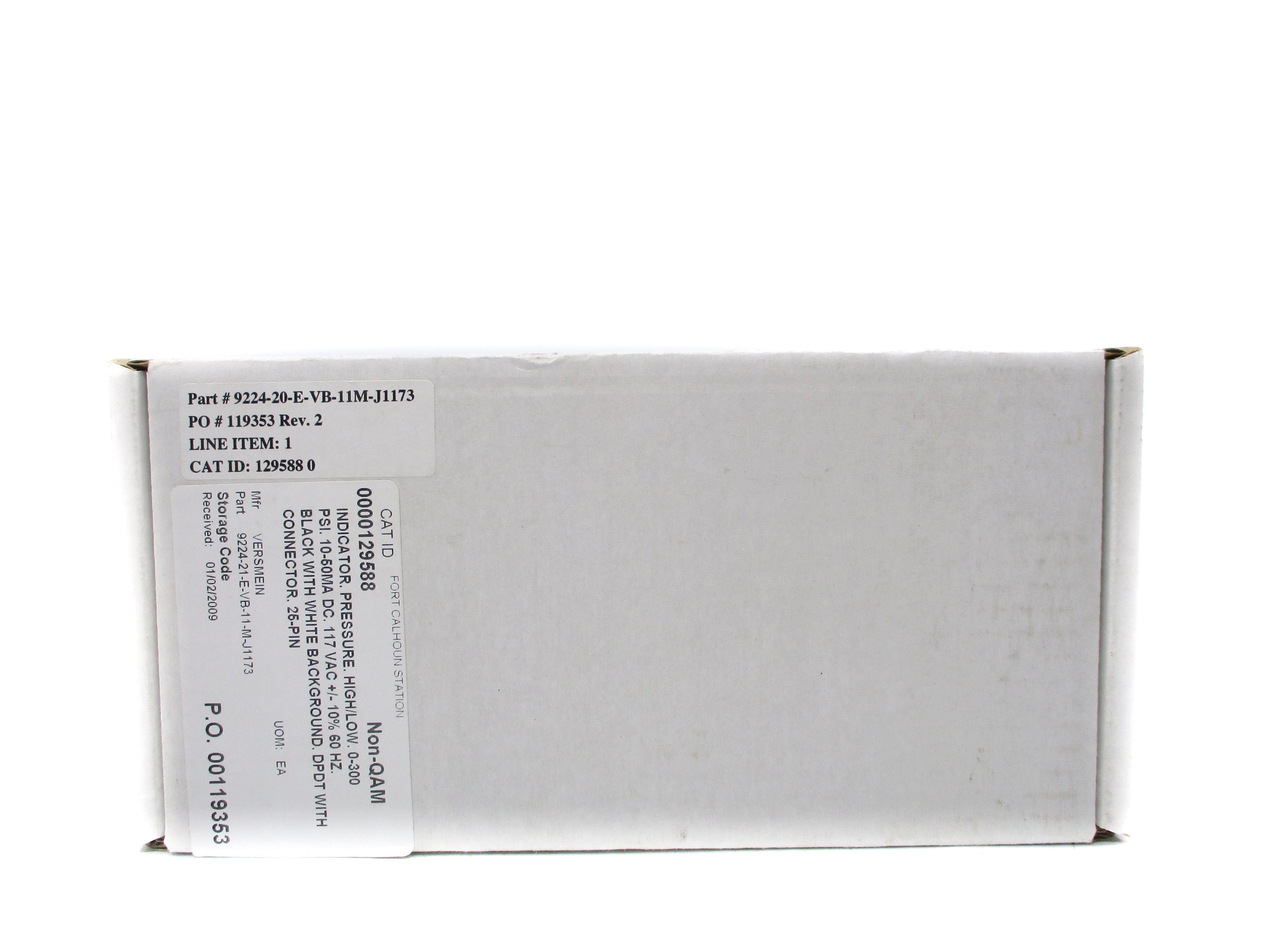 VERSATILE MEASURING 9224-20-E-VB-11M-J1173 0-30PSI NSMP