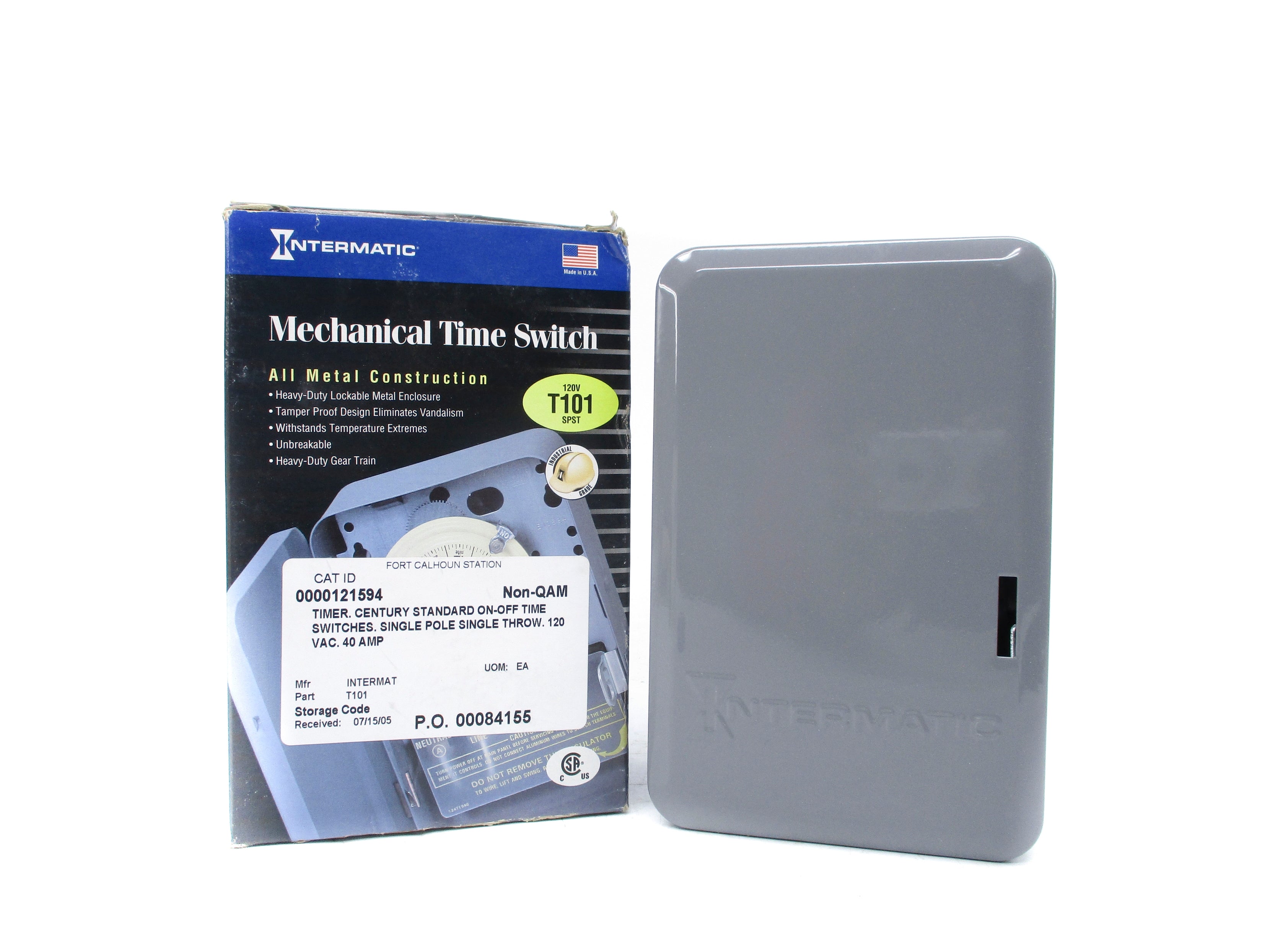 INTERMATIC T101 12HR 120VAC NSMP