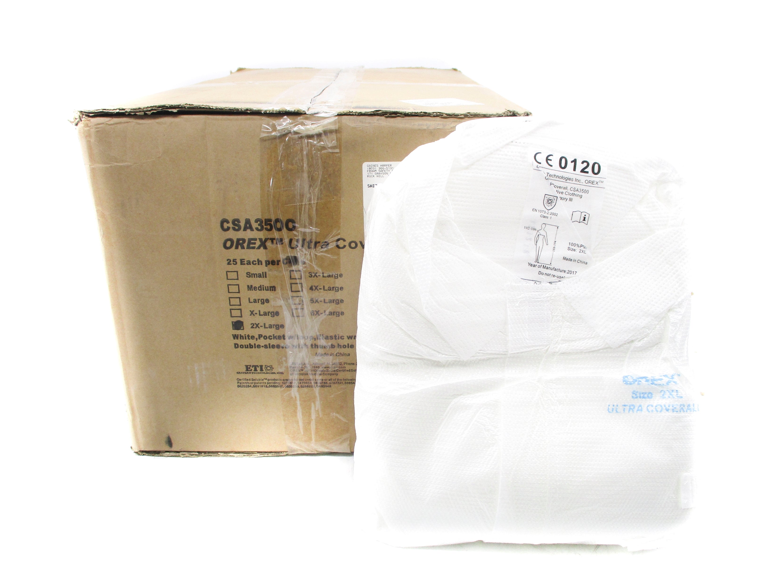 OREX CSA3500 2XL (PKG OF 25) NSMP