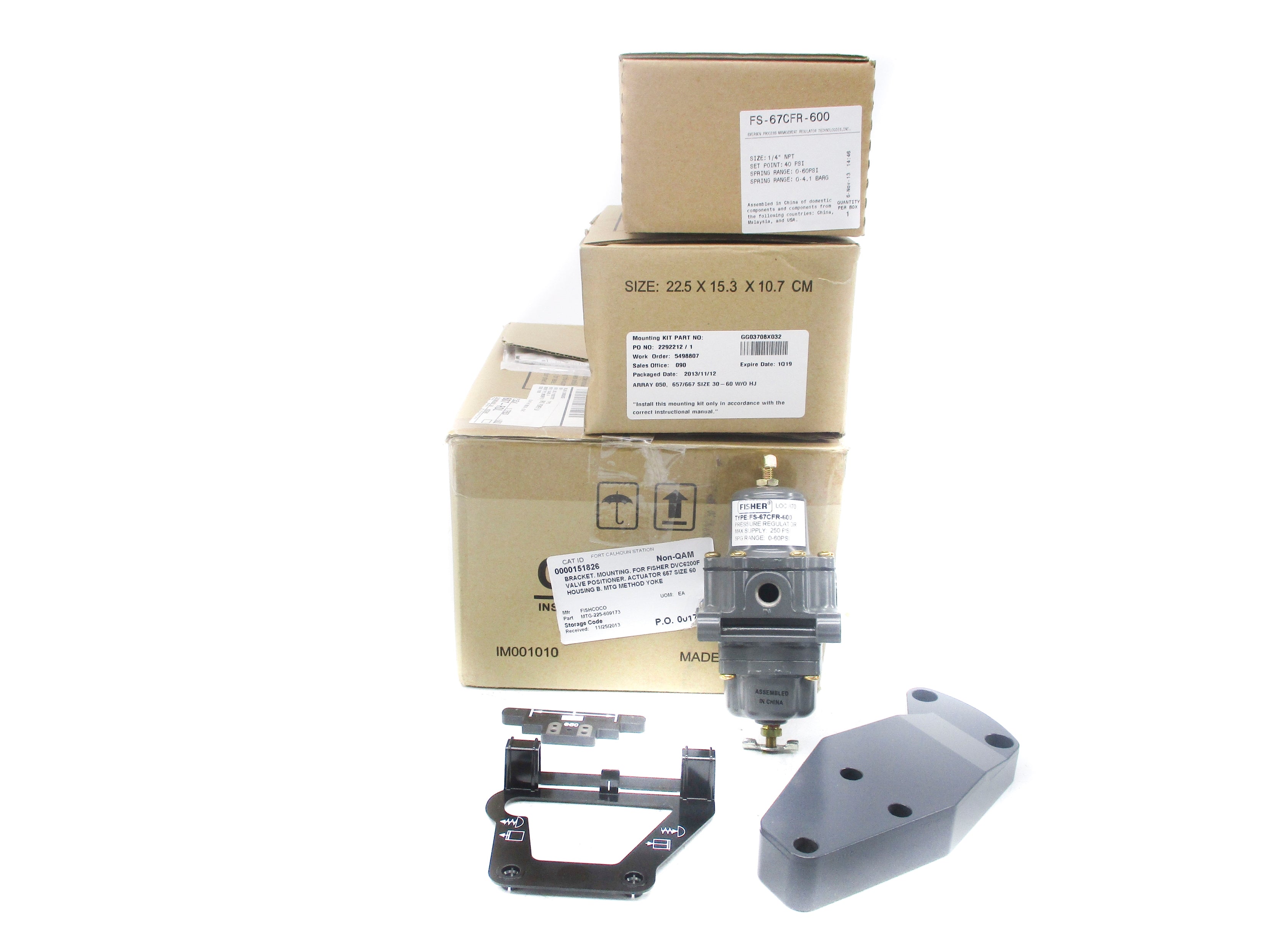 FISHER CONTROLS MTG-225-609173 NSMP