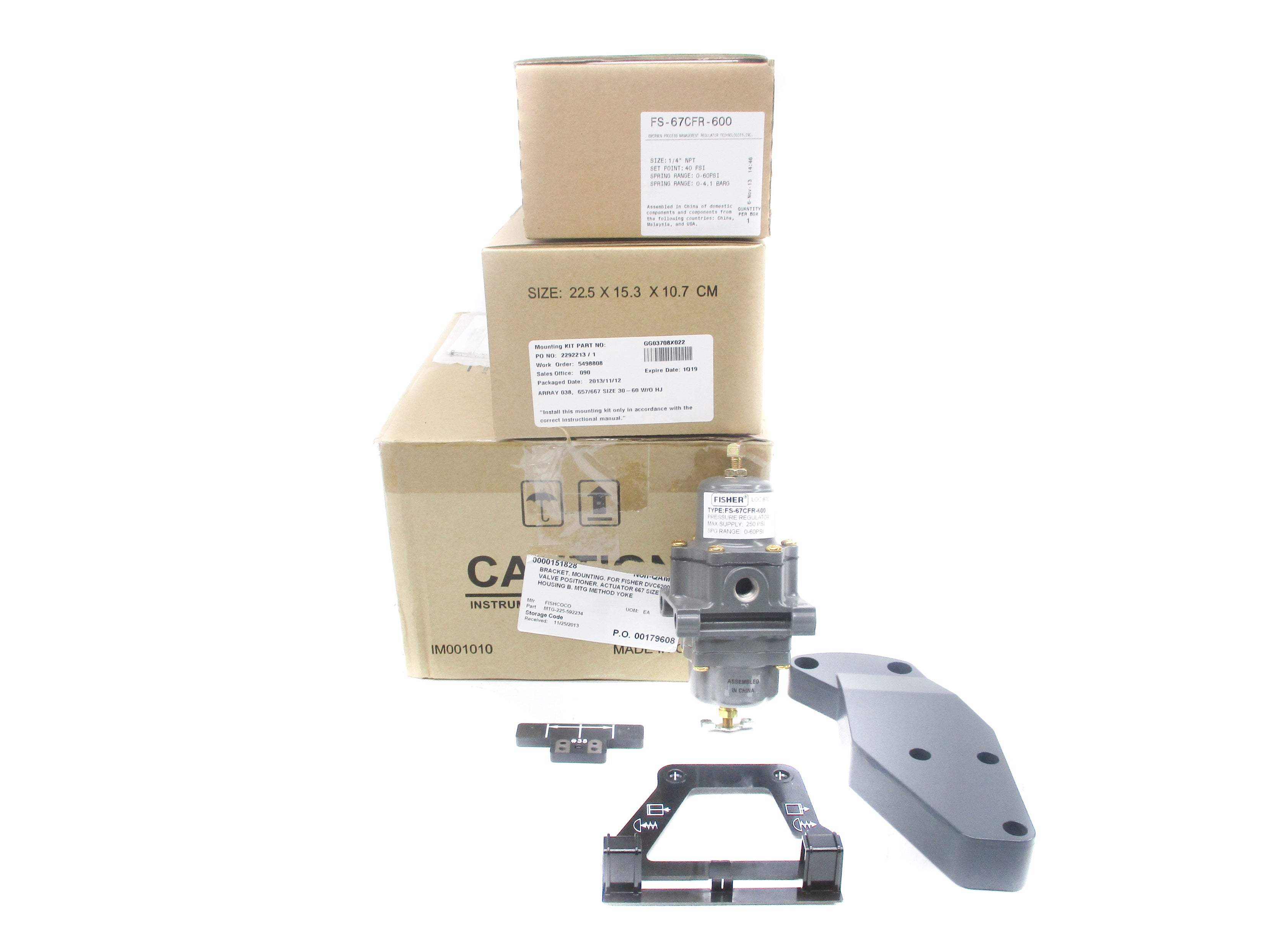 FISHER CONTROLS MTG-225-592234 NSMP