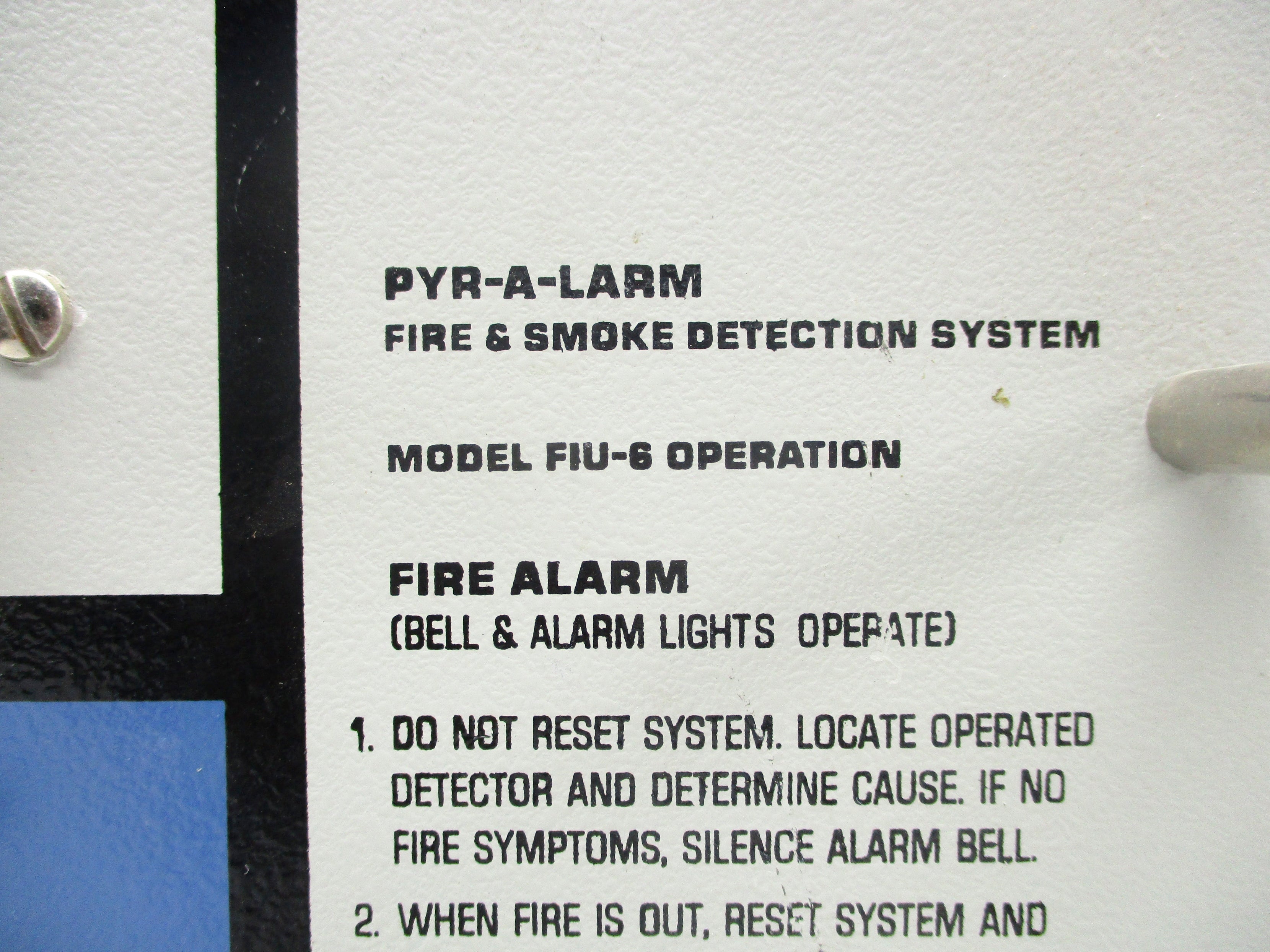 PYROTRONICS FIU-6 UNMP