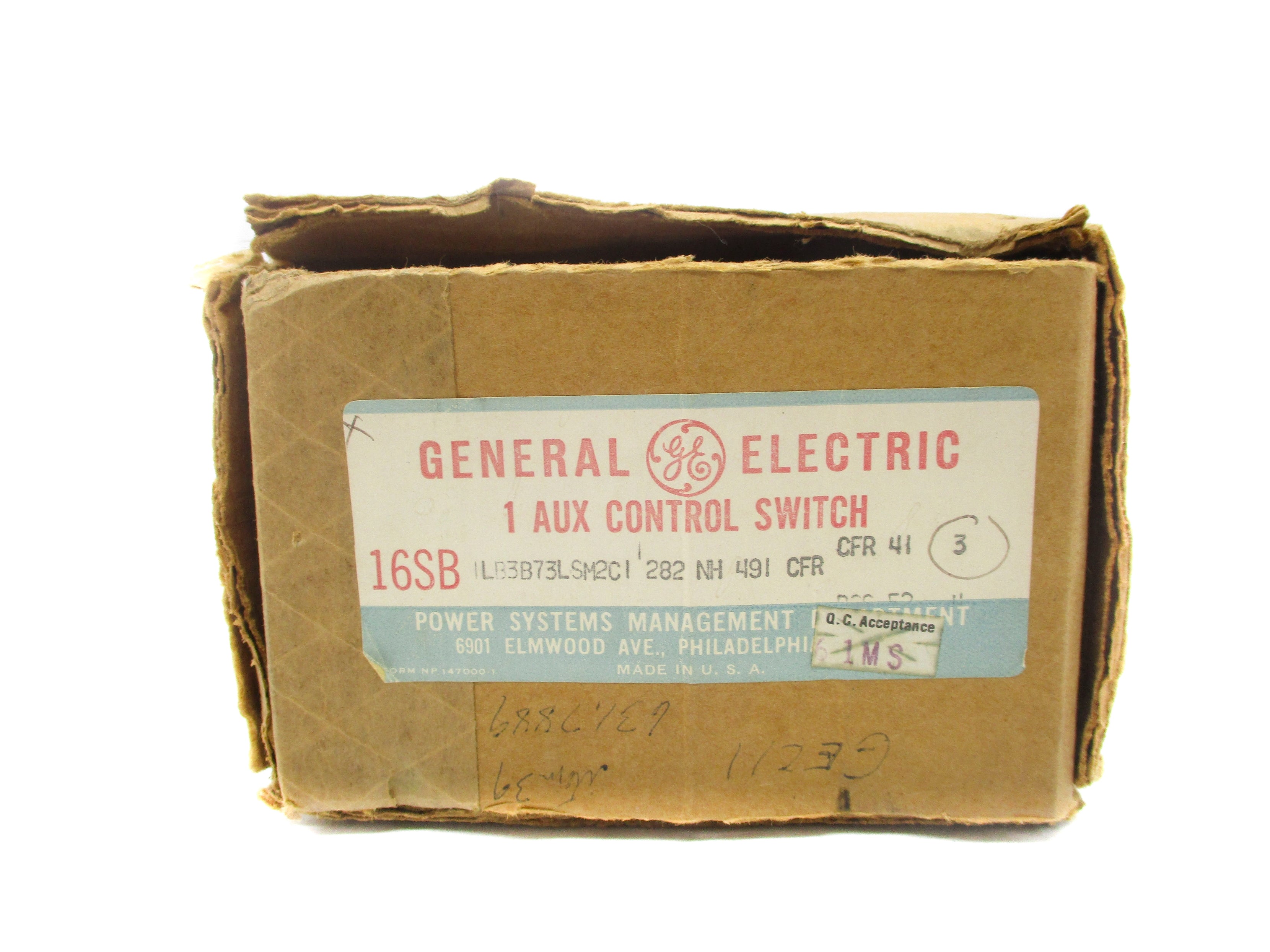 GENERAL ELECTRIC 16SB1LB3B73LSM2C1 NSMP