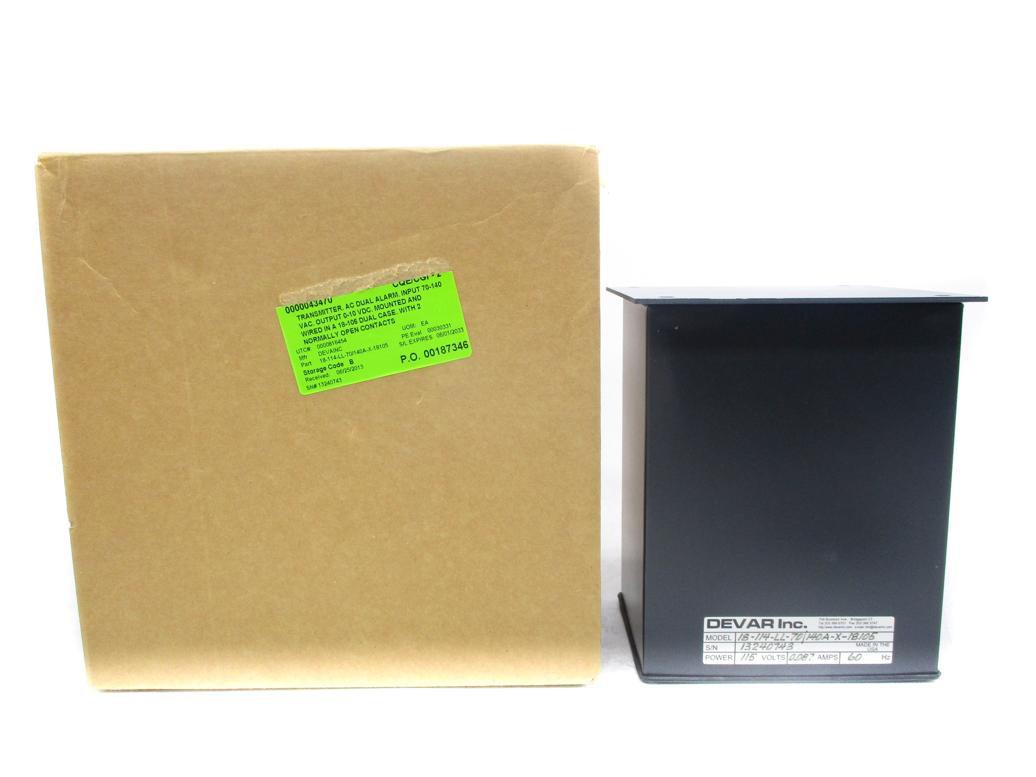 DEVAR 18-114-LL-70/140A-X-18105 NSMP