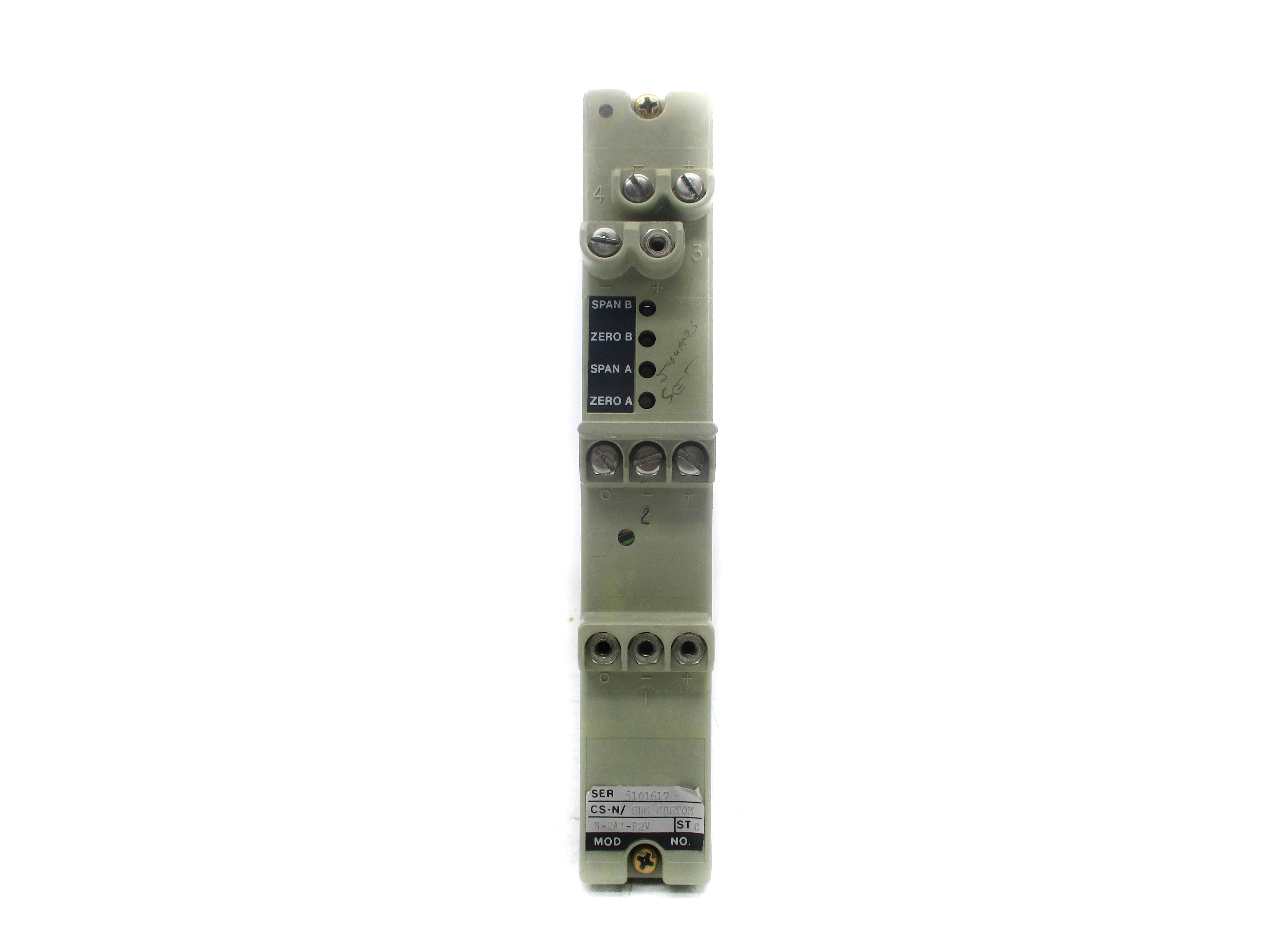 FOXBORO N-2AI-P2V UNMP