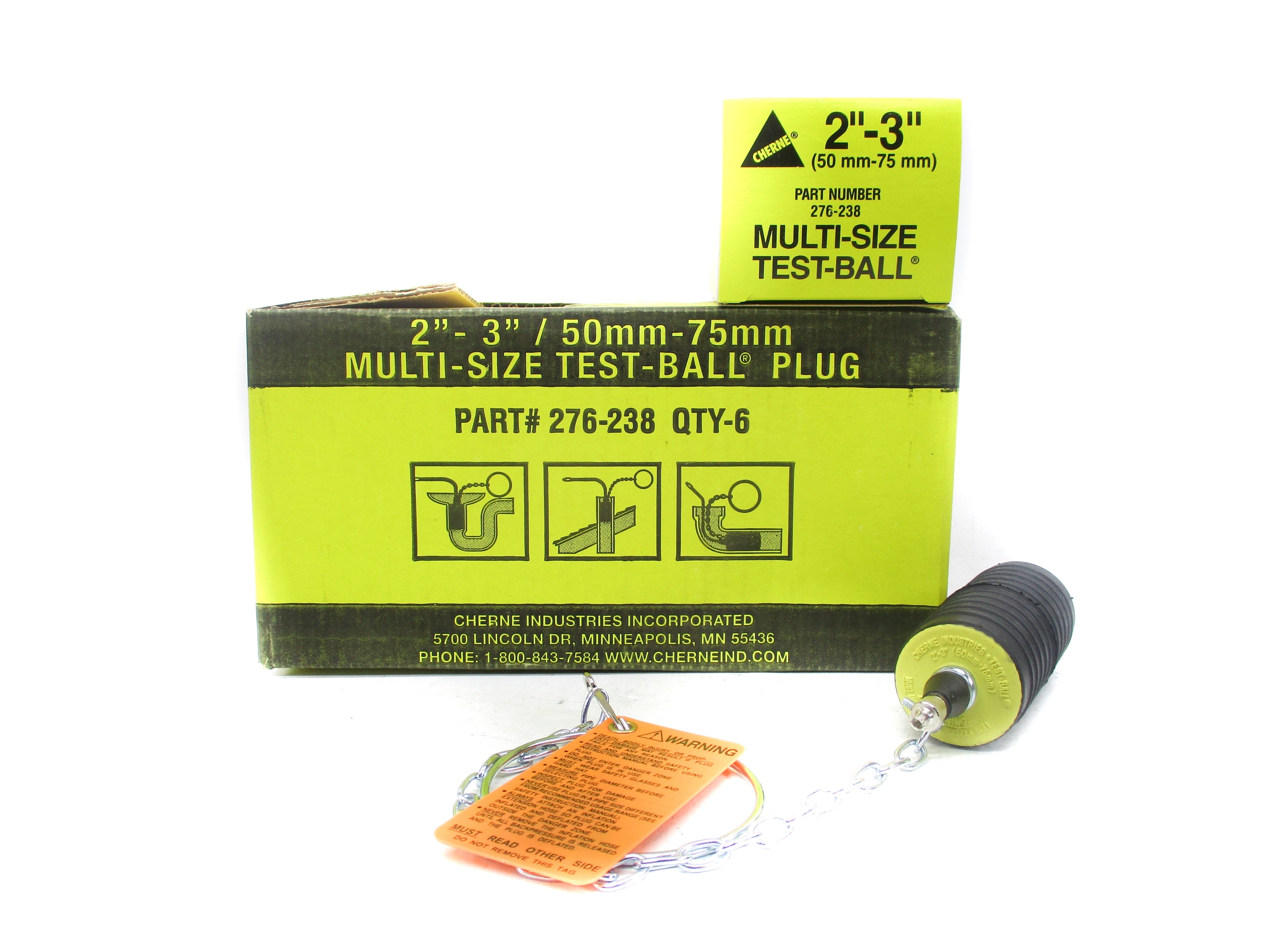 CHERNE INDUSTRIES 276-238 (PKG OF 6) NSMP
