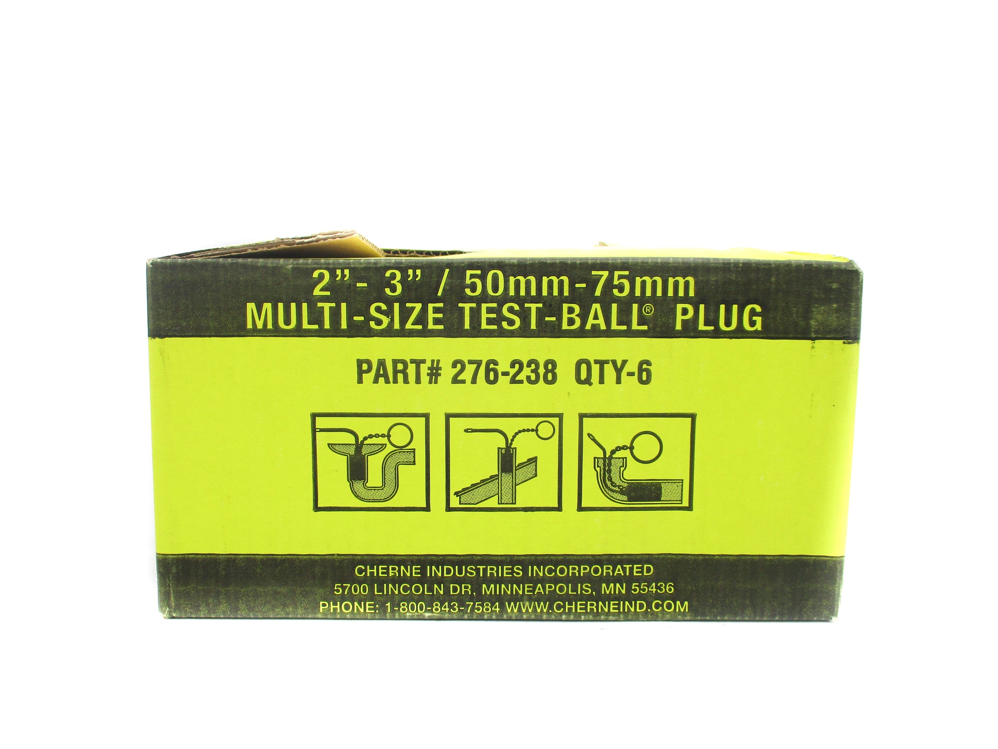 CHERNE INDUSTRIES 276-238 (PKG OF 6) NSMP