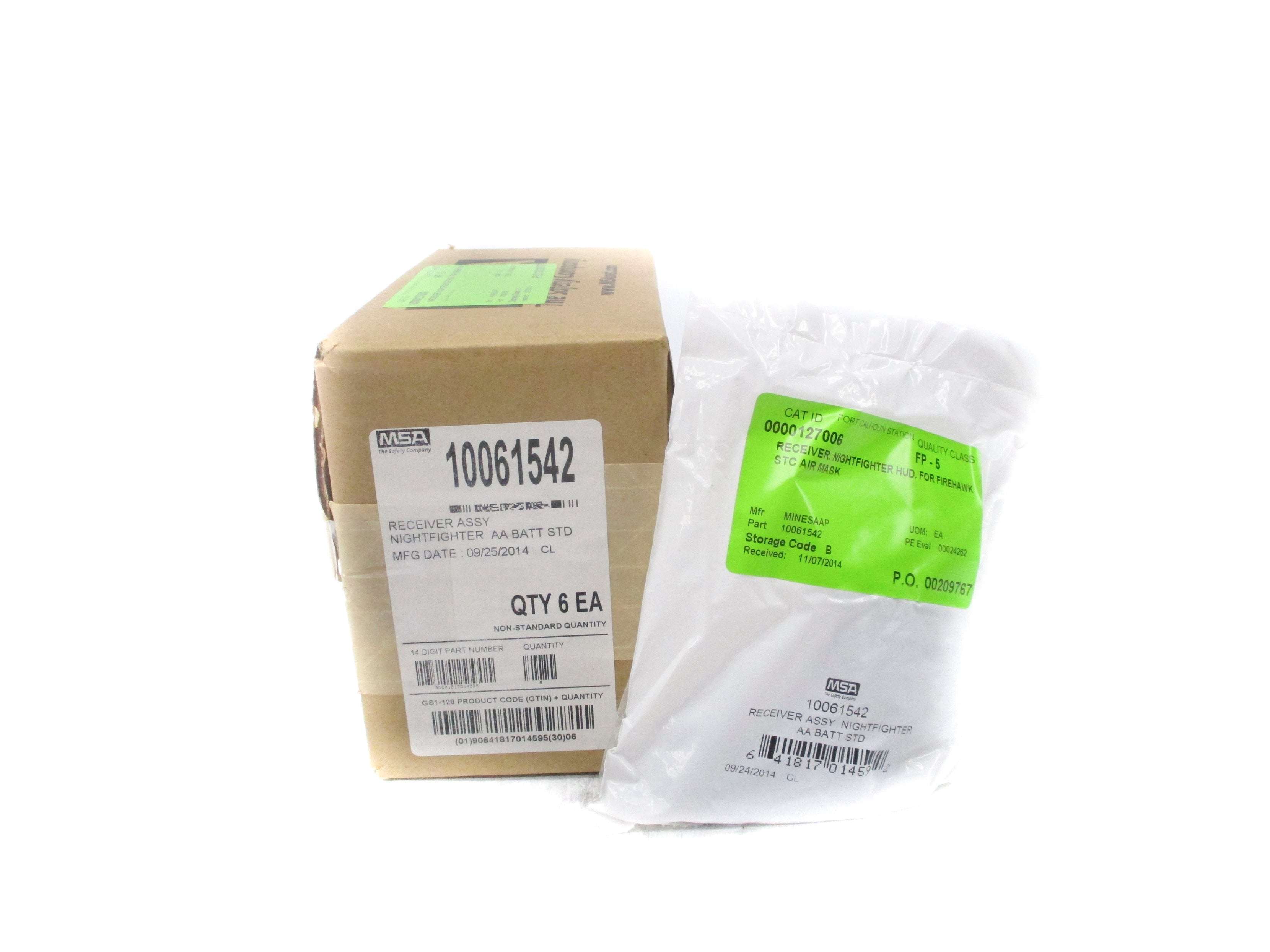 MSA 10061542 (PKG OF 6) NSMP