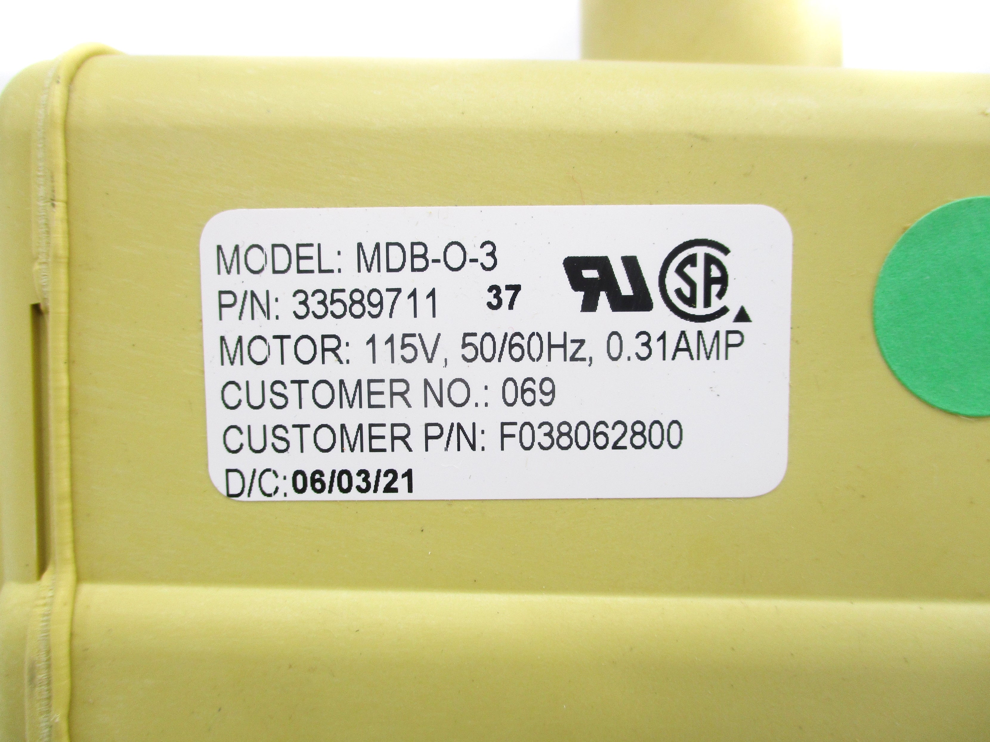 DEPEND-O-DRAIN 33589711 115V NSNP