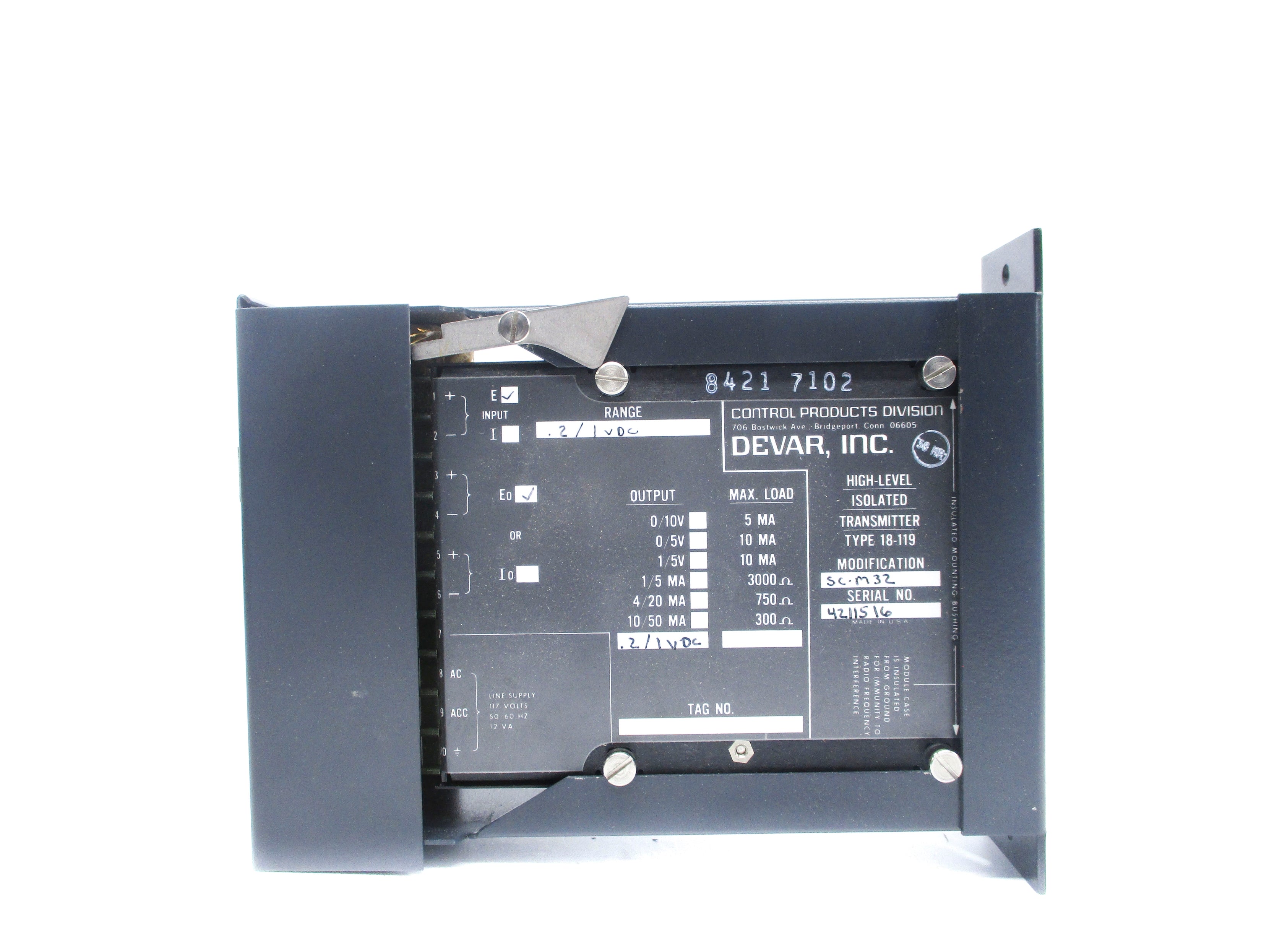 DEVAR 18-119 UNMP