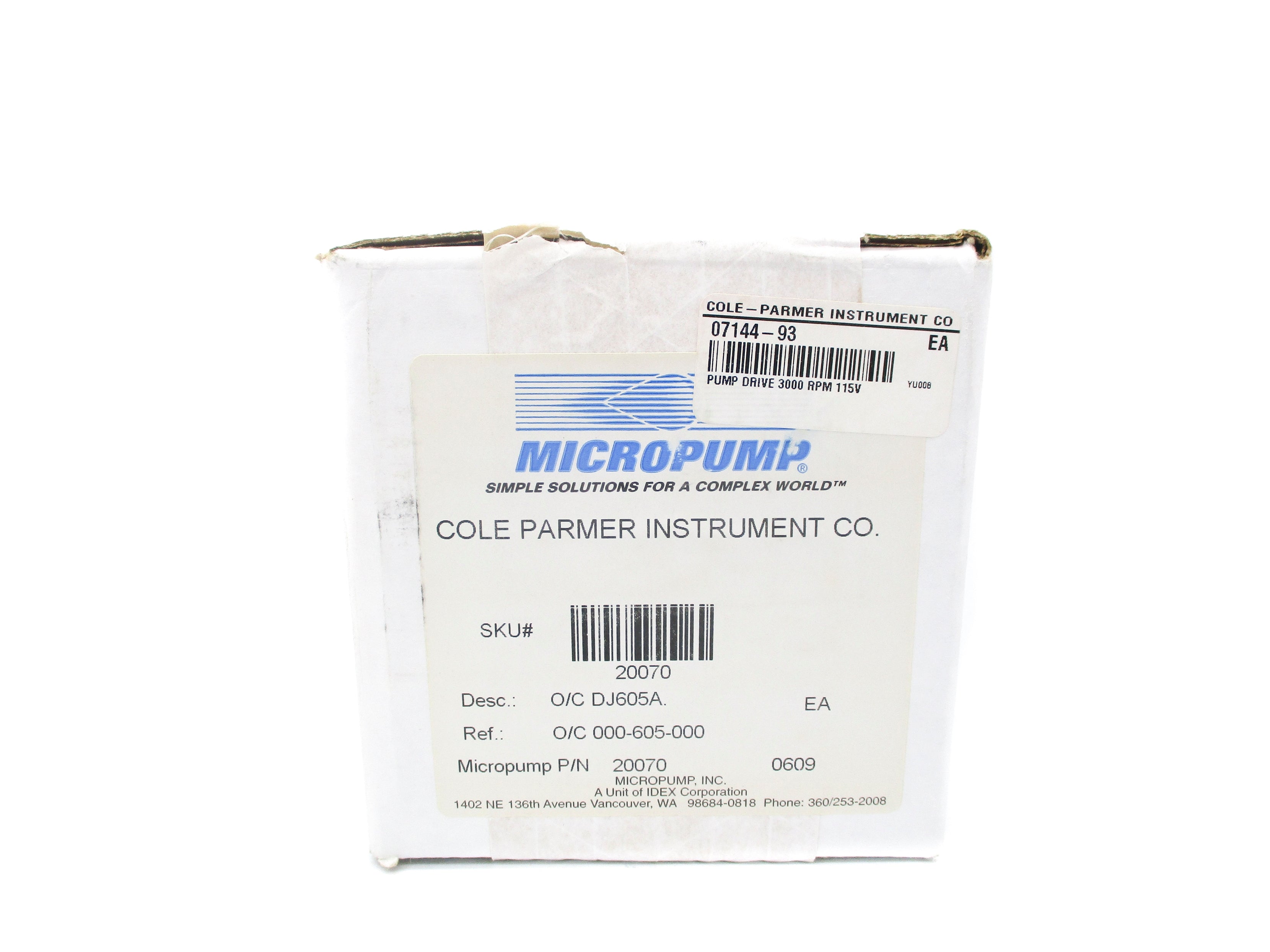 MICROPUMP 20070 NSFS