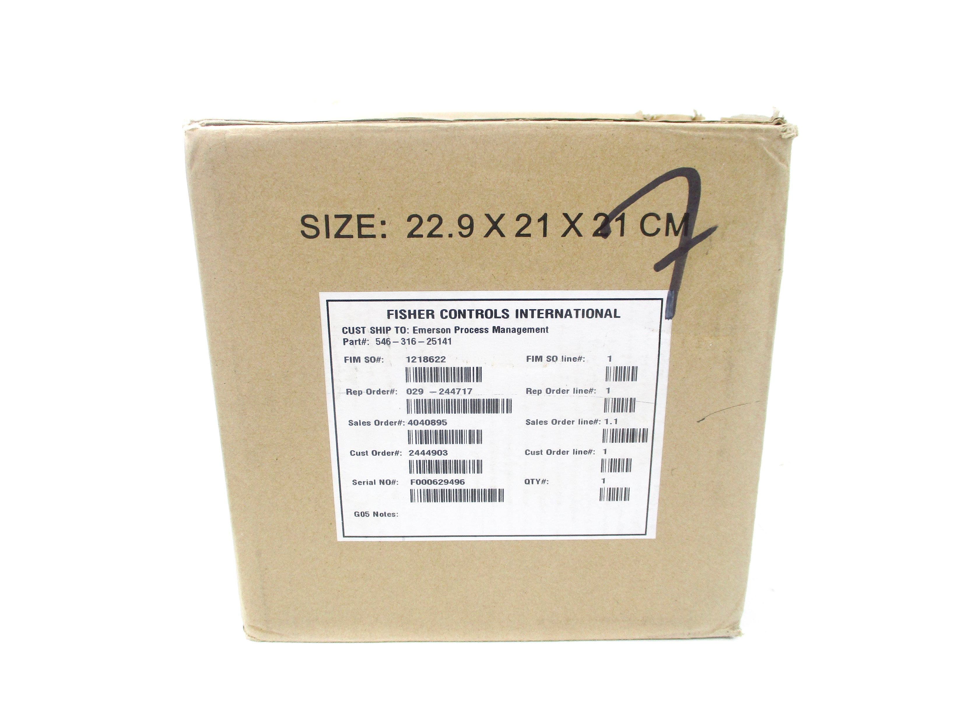 FISHER CONTROLS 546-316-25141 NSMP
