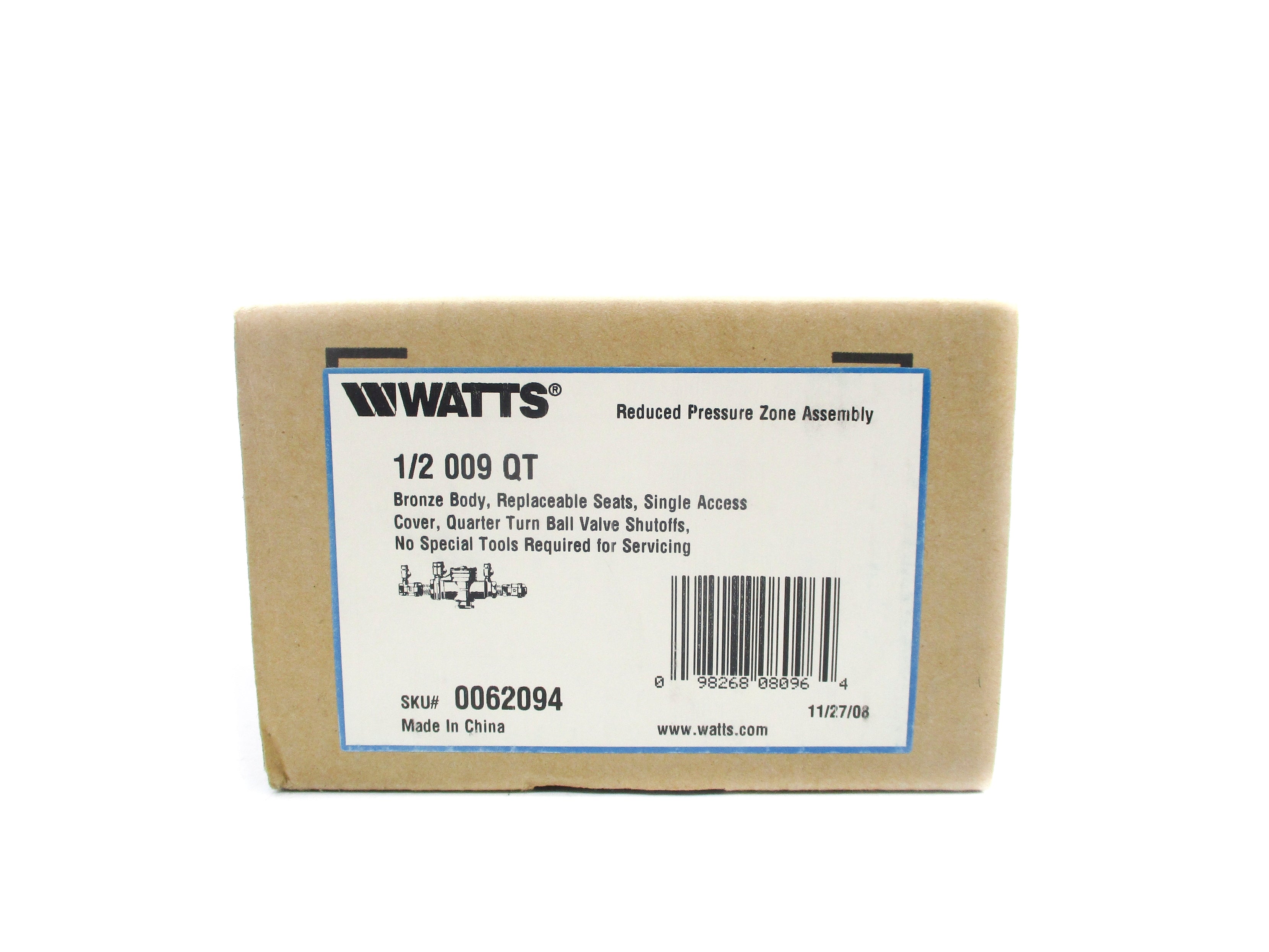 WATTS 1/2009QT NSMP