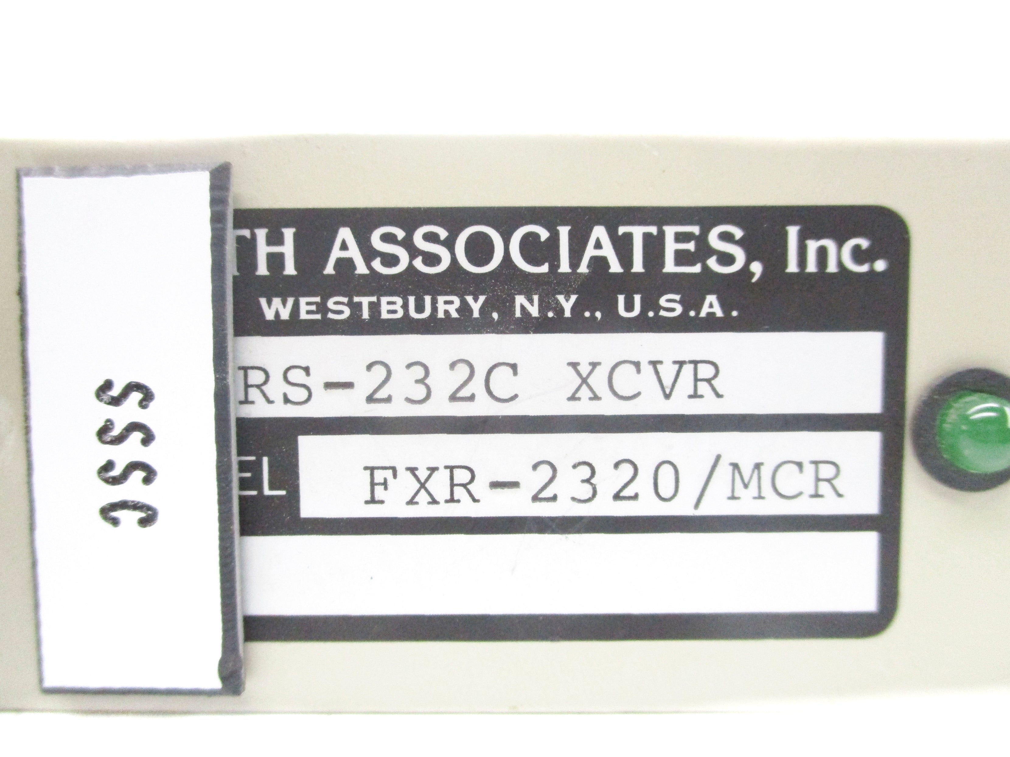 MATH ASSOCIATES FXR-2320 UNMP