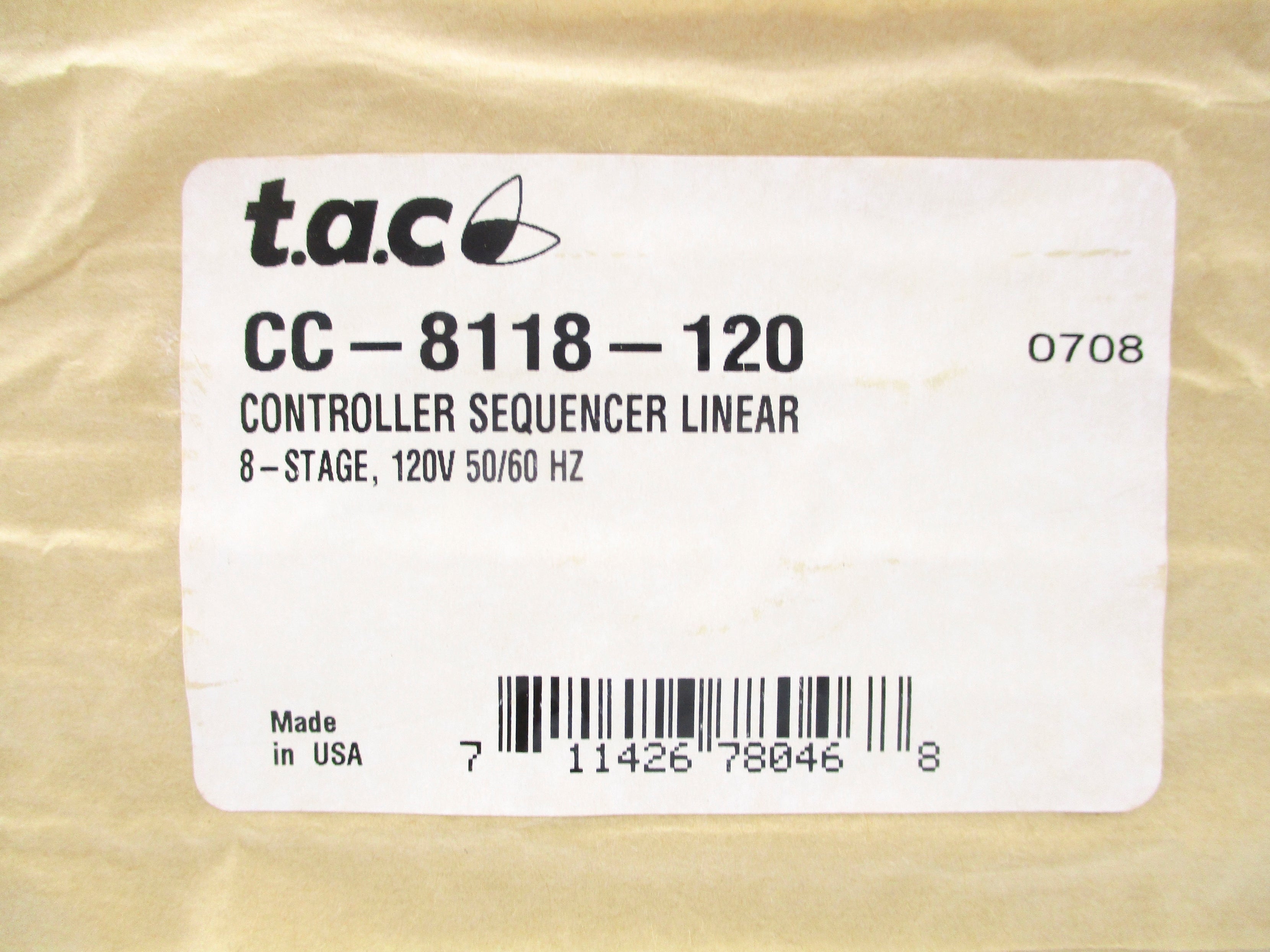 BARBER COLEMAN CC-8118-120 NSFS