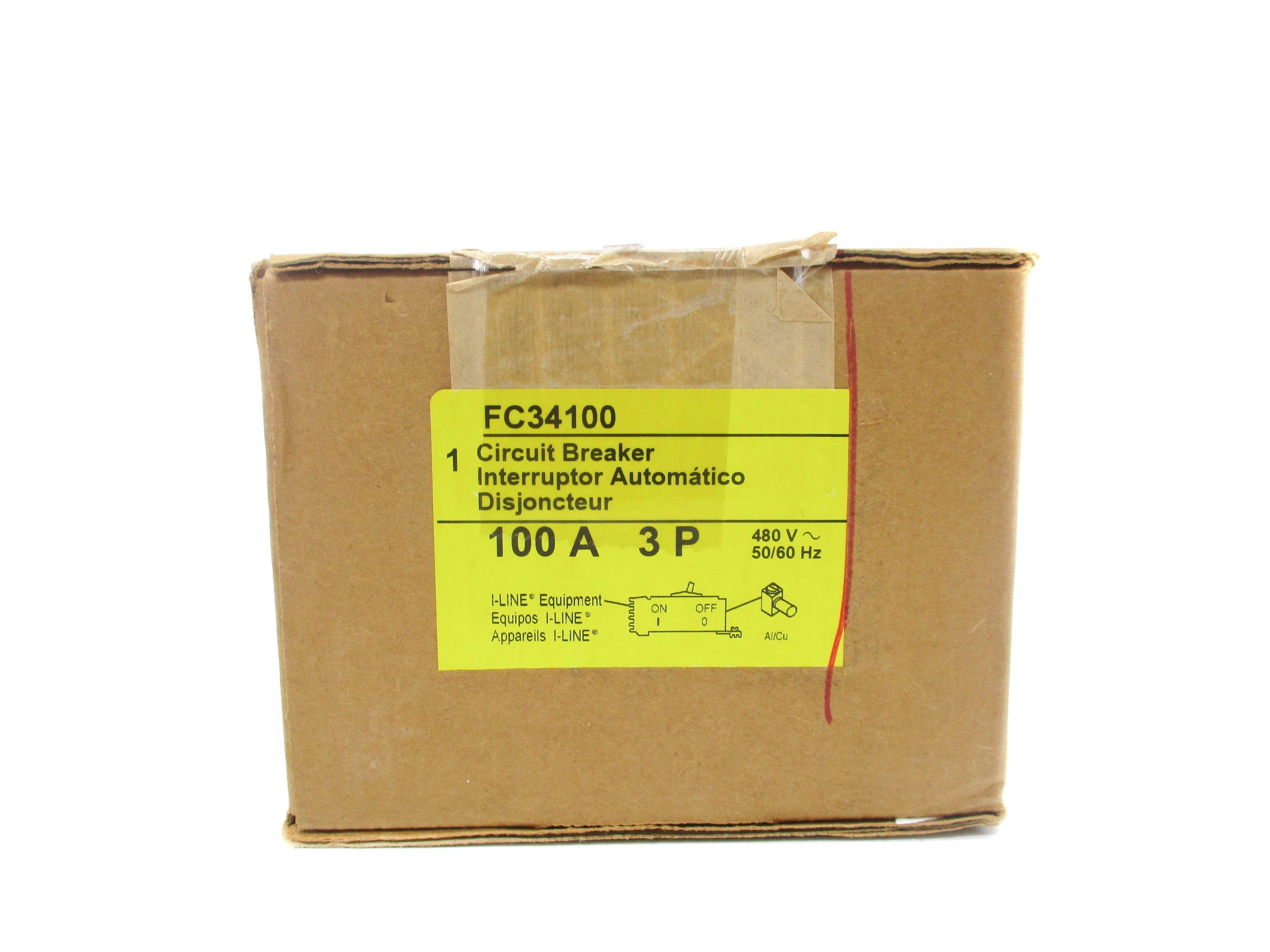 SQUARE D FC34100 100A 480V NSMP